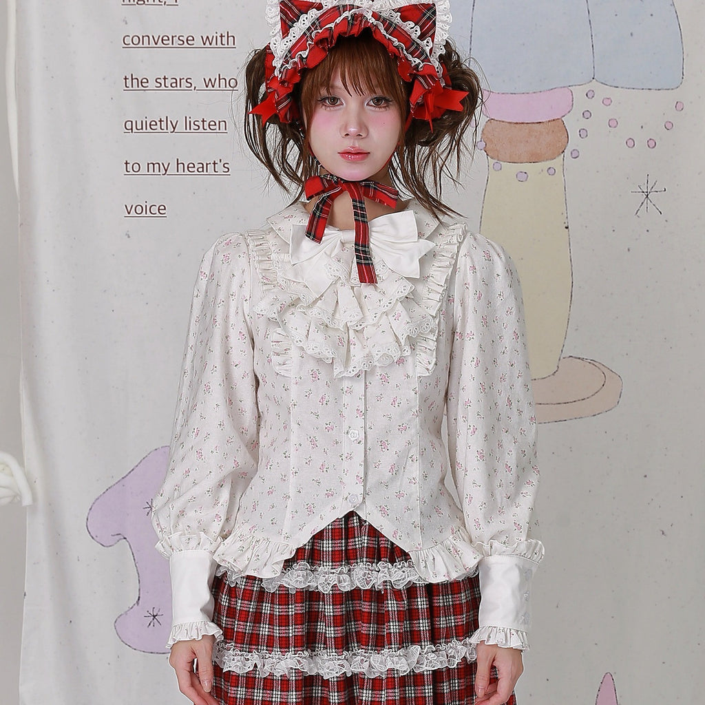 SOS_MEME_CLUB_Vintage_Lolita_Bow_Floral_Button_Cuffed_Slim_Women's_Cotton_Long_Sleeve_Blouses_978533407102_MISSTT