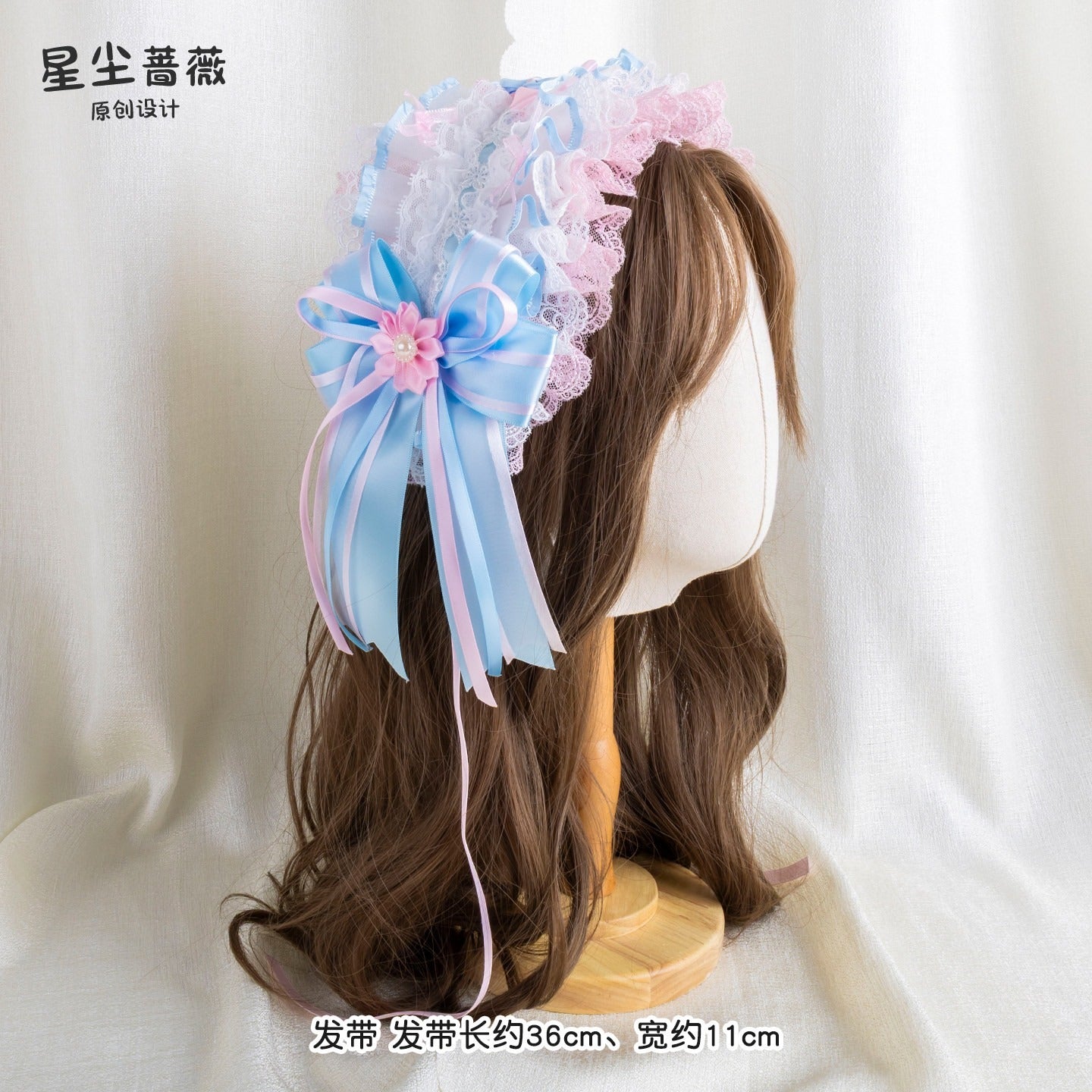 Stardust_Rose_Cherry_Blossom_Bow_Veil_Handmade_Women's_Lace_Kc_/_Headbands_1041577791588_MISSTT