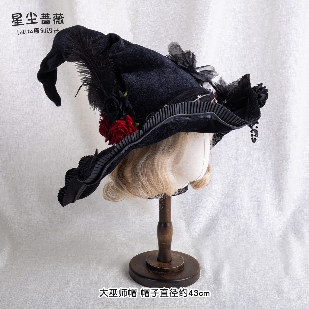 Stardust_Rose_Dark_Gothic_Lolita_Victorian_Court_Pointed_Rose_Lace_Women's_Veils_1006907214386_MISSTT