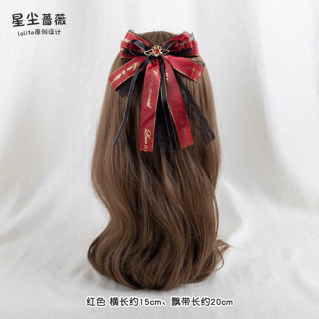 Stardust_Rose_Multicolor_Handmade_Bow_Gothic_Lolita_Women's_Lace_Hair_Clips_1020968525925_MISSTT