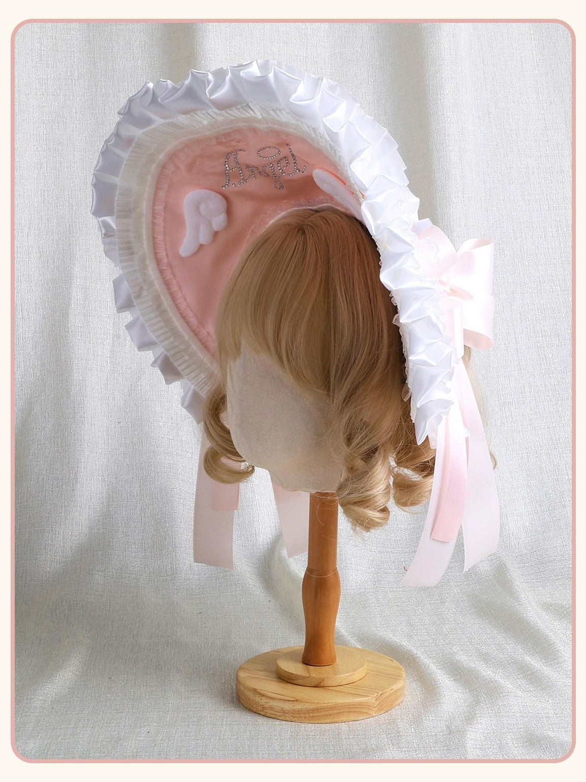 Stardust Rose Stardust Rose Angel Wing Lolita Handmade Flat Beret Women's Kc / Headbands