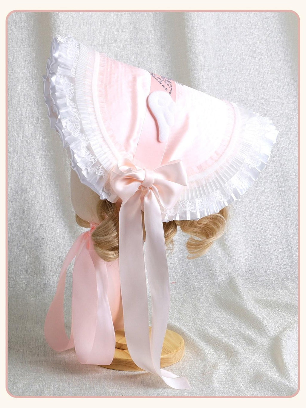 Stardust Rose Stardust Rose Angel Wing Lolita Handmade Flat Beret Women's Kc / Headbands