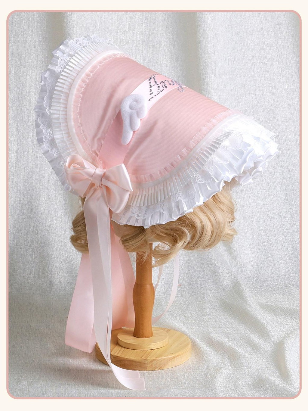 Stardust Rose Stardust Rose Angel Wing Lolita Handmade Flat Beret Women's Kc / Headbands