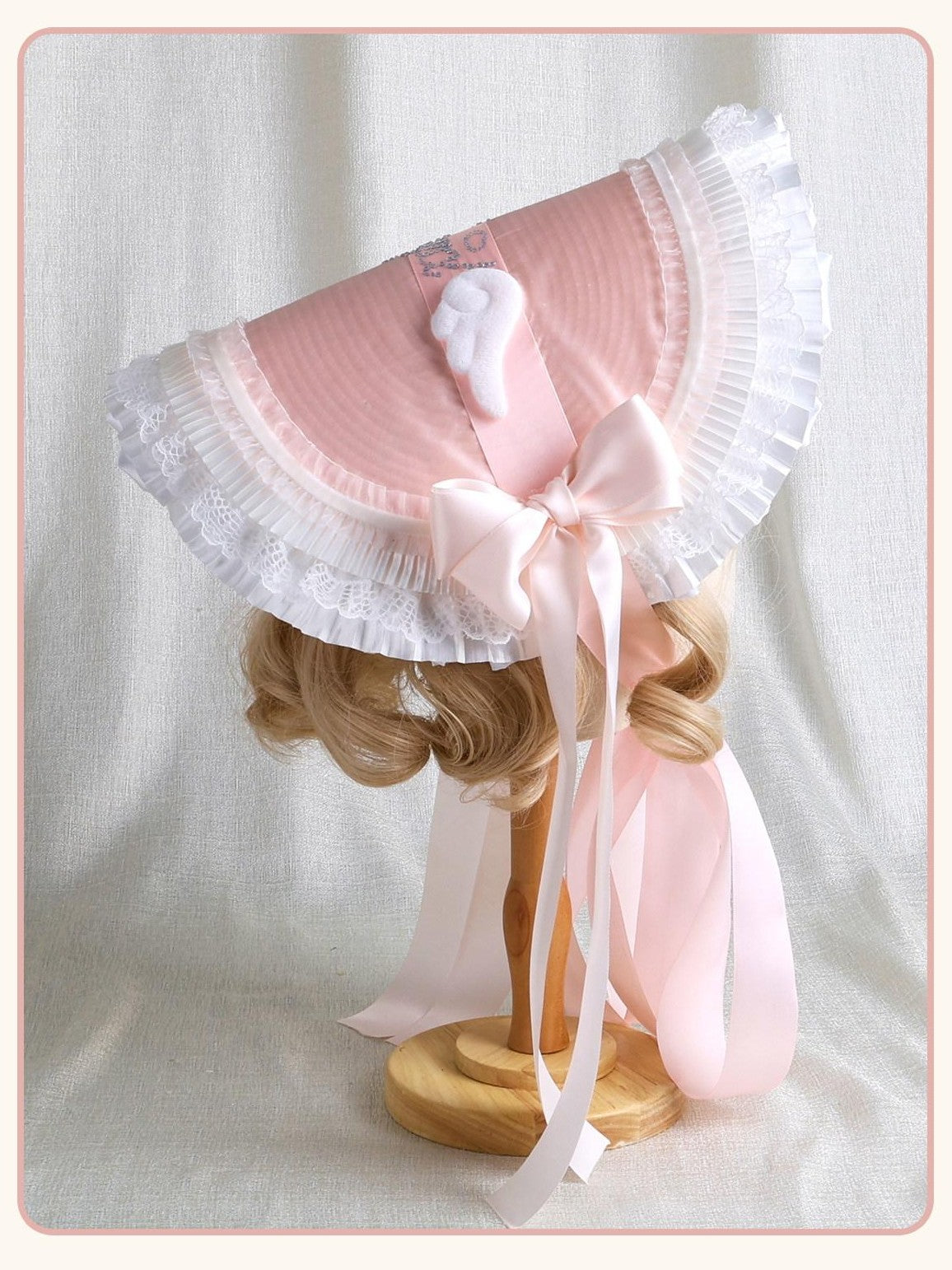Stardust Rose Stardust Rose Angel Wing Lolita Handmade Flat Beret Women's Kc / Headbands