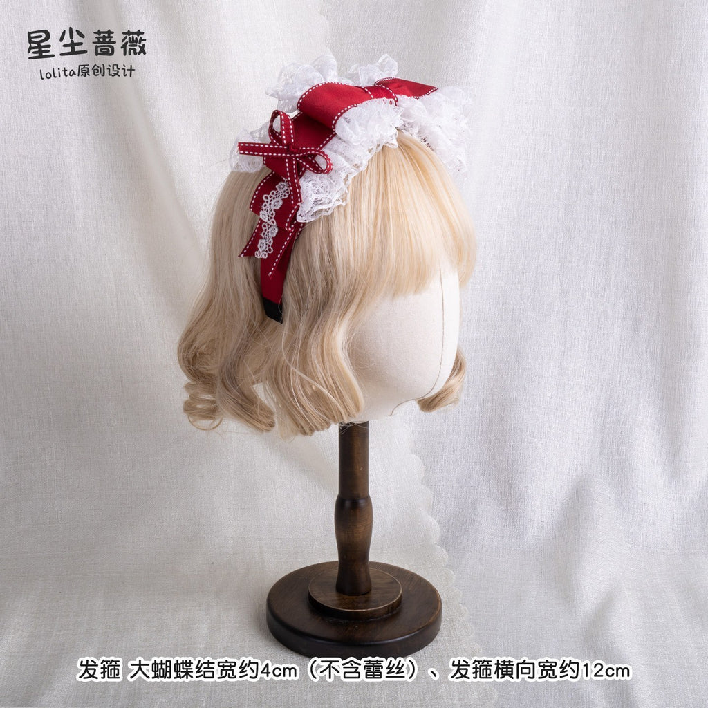 Stardust_Rose_Stardust_Rose_Lace_Bow_Mini_Hat_Headband_Lolita_Women's_Hair_Clips_985431871281_MISSTT