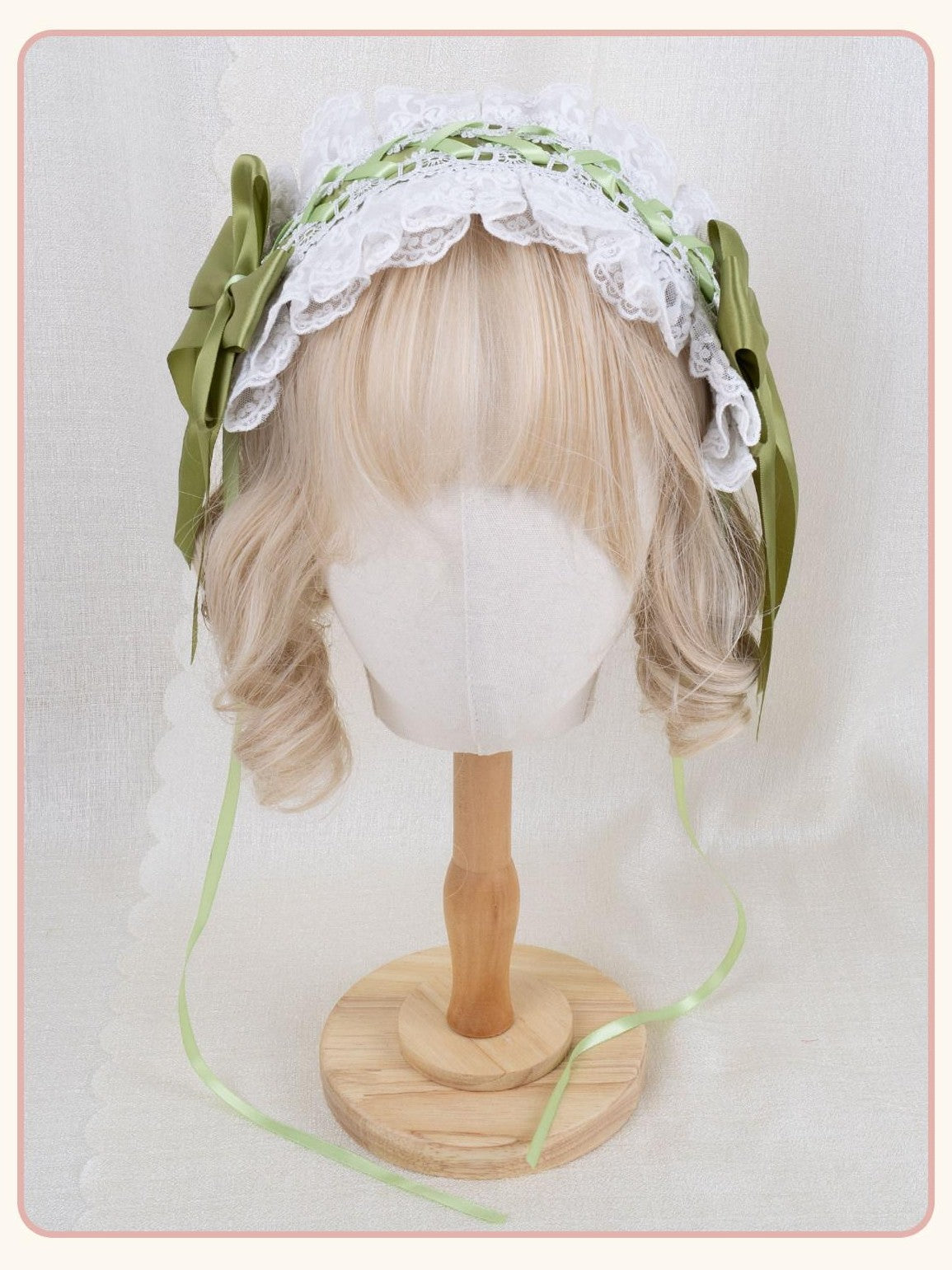 Stardust Rose Stardust Rose Lace Bow Original Lolita Design Women's Kc / Headbands