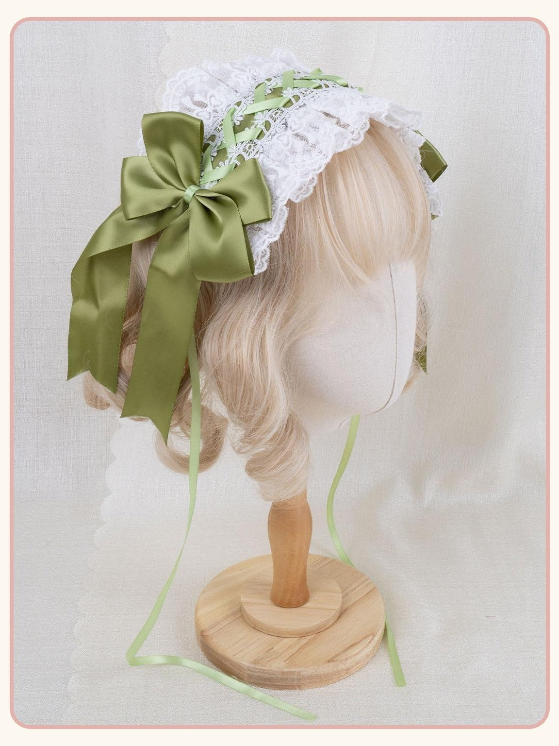 Stardust Rose Stardust Rose Lace Bow Original Lolita Design Women's Kc / Headbands