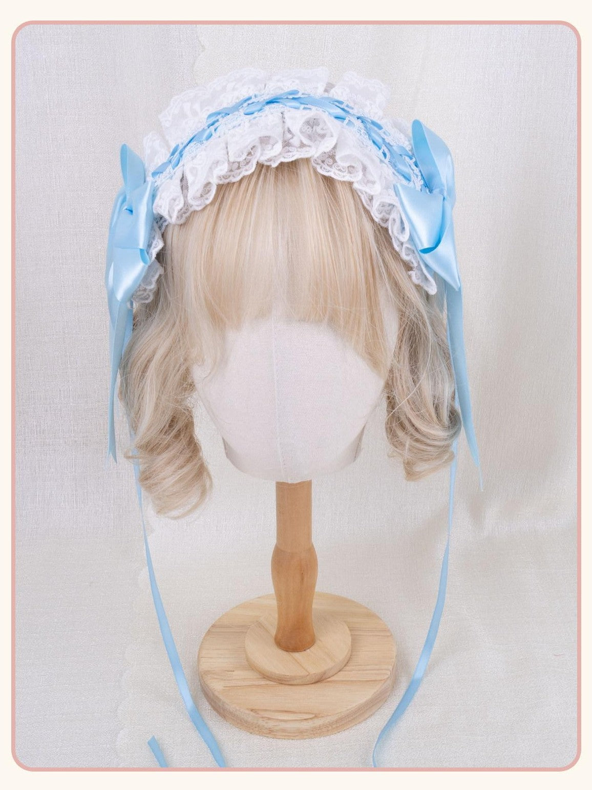 Stardust Rose Stardust Rose Lace Bow Original Lolita Design Women's Kc / Headbands
