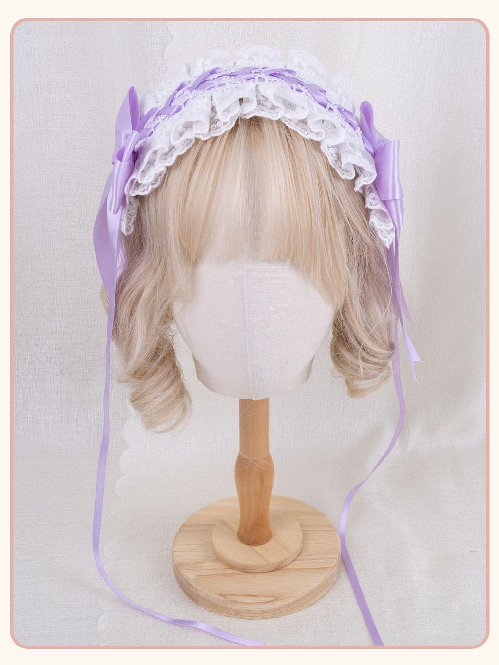 Stardust Rose Stardust Rose Lace Bow Original Lolita Design Women's Kc / Headbands