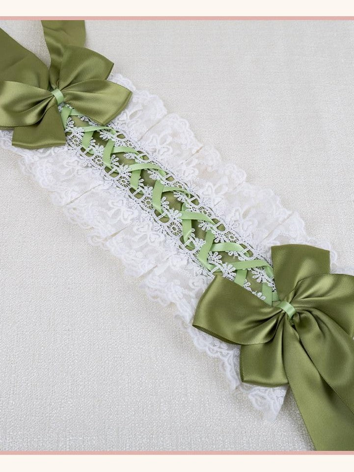 Stardust Rose Stardust Rose Lace Bow Original Lolita Design Women's Kc / Headbands