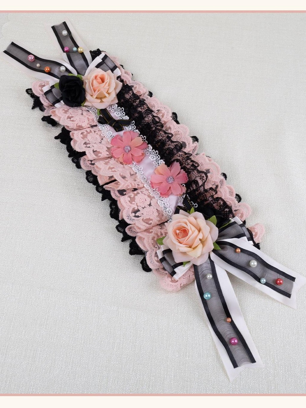 Stardust Rose Stardust Rose Lolita Lace Bow Rosebud Women's Lace Kc / Headbands