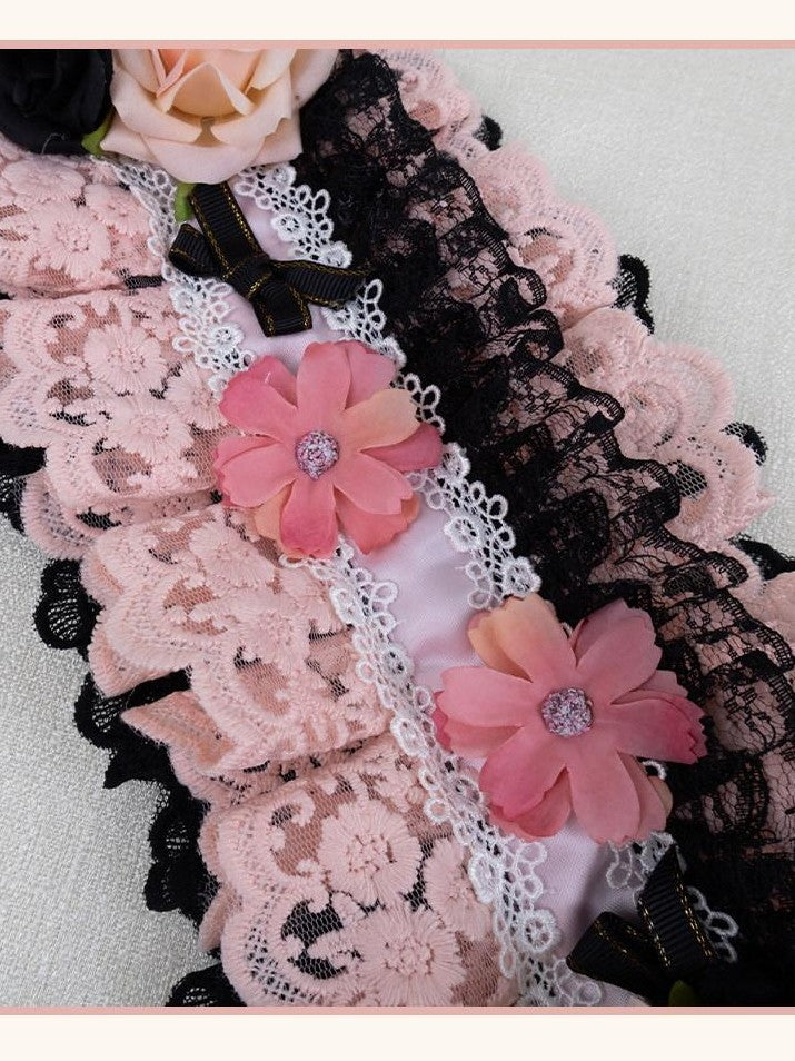 Stardust Rose Stardust Rose Lolita Lace Bow Rosebud Women's Lace Kc / Headbands