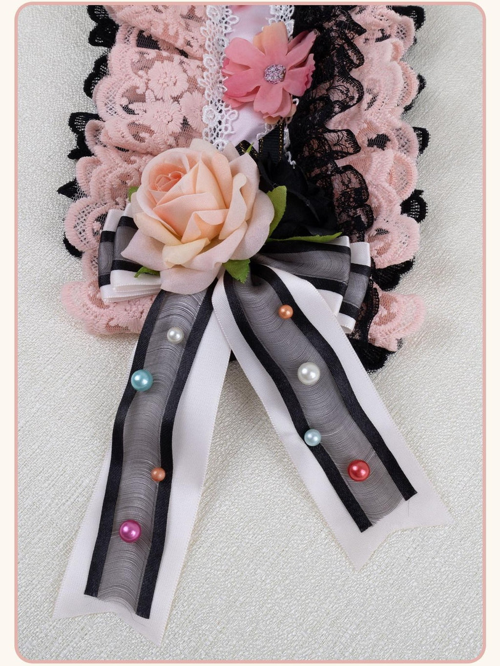 Stardust Rose Stardust Rose Lolita Lace Bow Rosebud Women's Lace Kc / Headbands