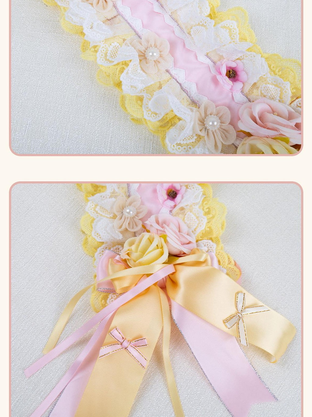 Stardust Rose Stardust Rose Lolita Lace Bow Rosebud Women's Lace Kc / Headbands