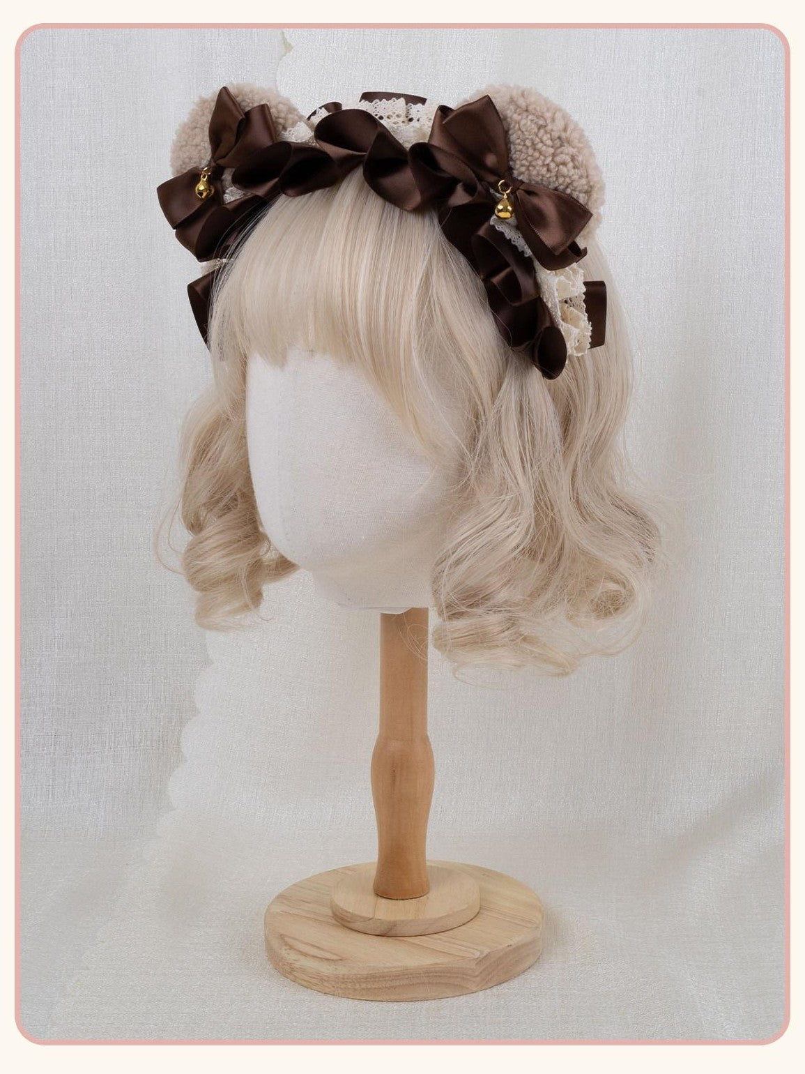 Stardust Rose Stardust Rose Lolita Mini Hat Clip Handmade Women's Chocolate Kc / Headbands