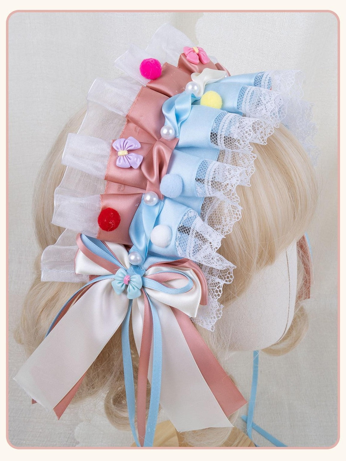 Stardust Rose Stardust Rose Lolita Wide Band Women's Multicolor Kc / Headbands