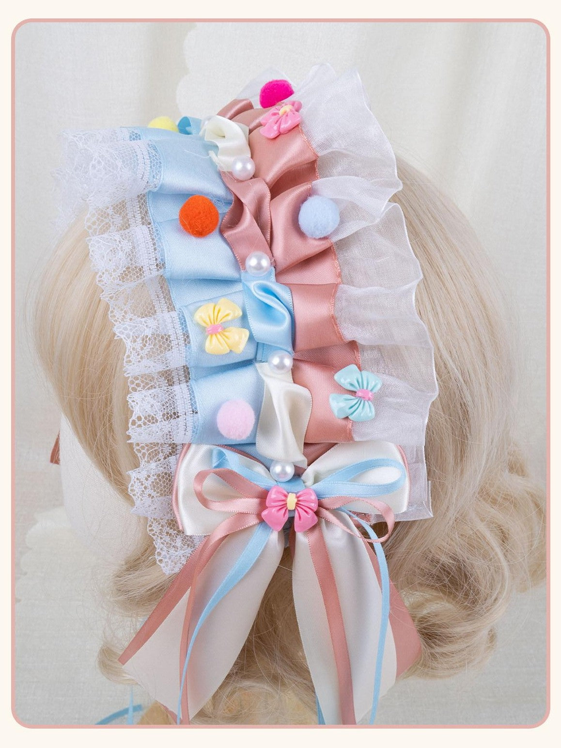 Stardust Rose Stardust Rose Lolita Wide Band Women's Multicolor Kc / Headbands