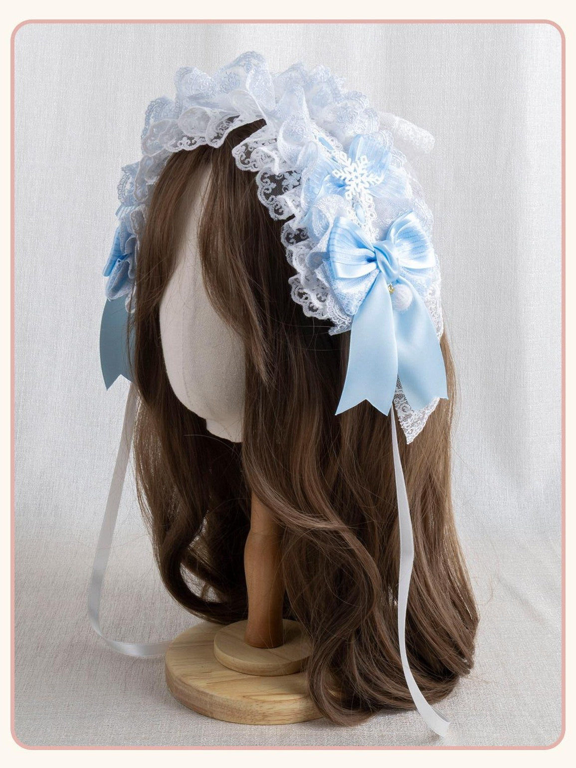 Stardust Rose Stardust Rose Tassel Bow Lace Lolita Sweet Women's Kc / Headbands