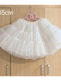 Sugar Girl 35cm Four Layer Soft Tulle Boneless Lolita Women's Polyester A-line Petticoats