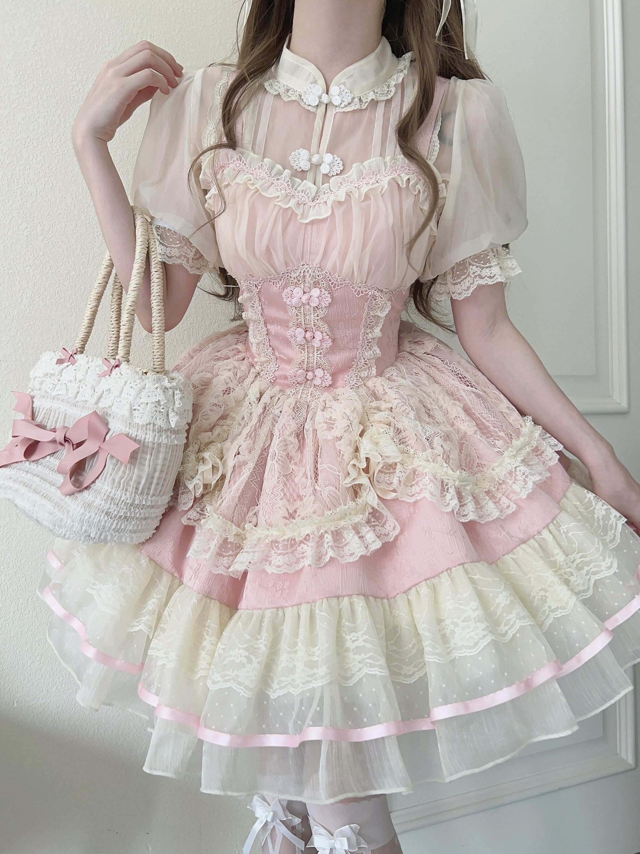 Sugar_Girl_Ballet_Lolita_Spaghetti_Strap_High_Waist_Women's_Chiffon_Jsk_/_Jumper_Skirts_799997397640_MISSTT