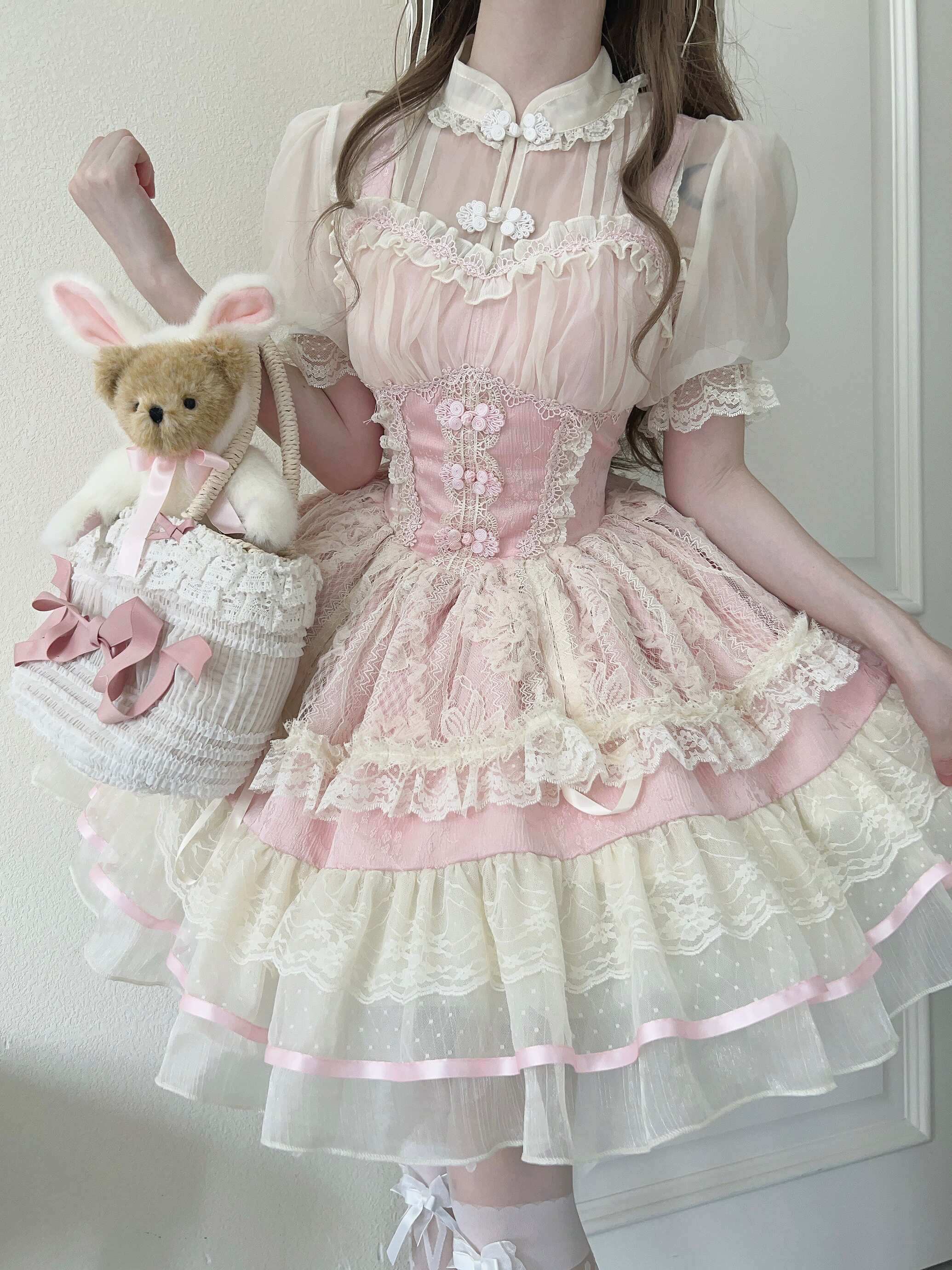 Sugar_Girl_Ballet_Lolita_Spaghetti_Strap_High_Waist_Women's_Chiffon_Jsk_/_Jumper_Skirts_799997397640_MISSTT
