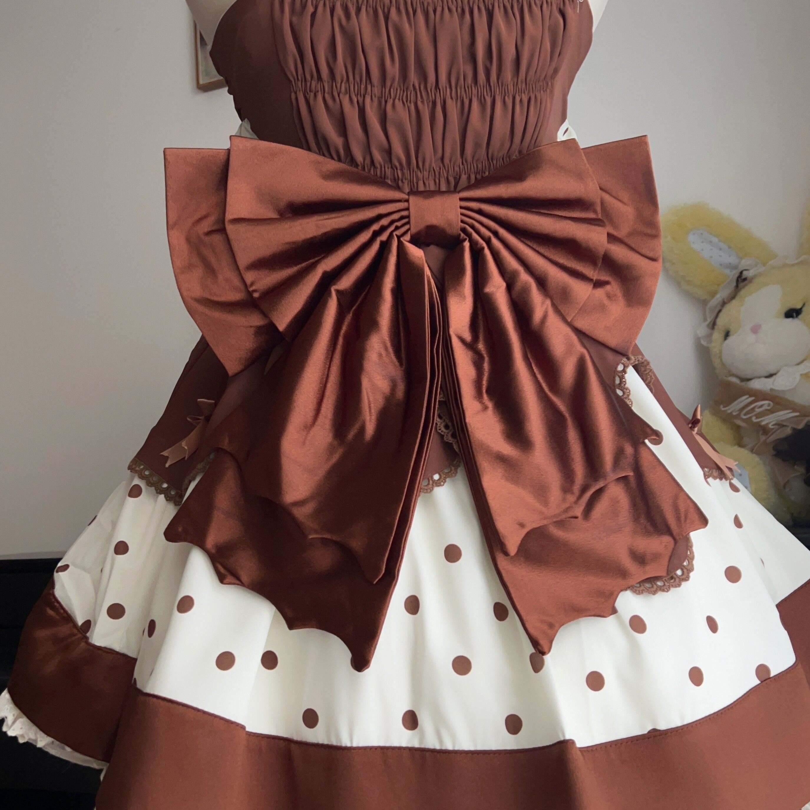 Sugar_Girl_Cream_Tiered_Strappy_Lolita_Back_Bow_Women's_Jsk_/_Jumper_Skirts_835444183276_MISSTT