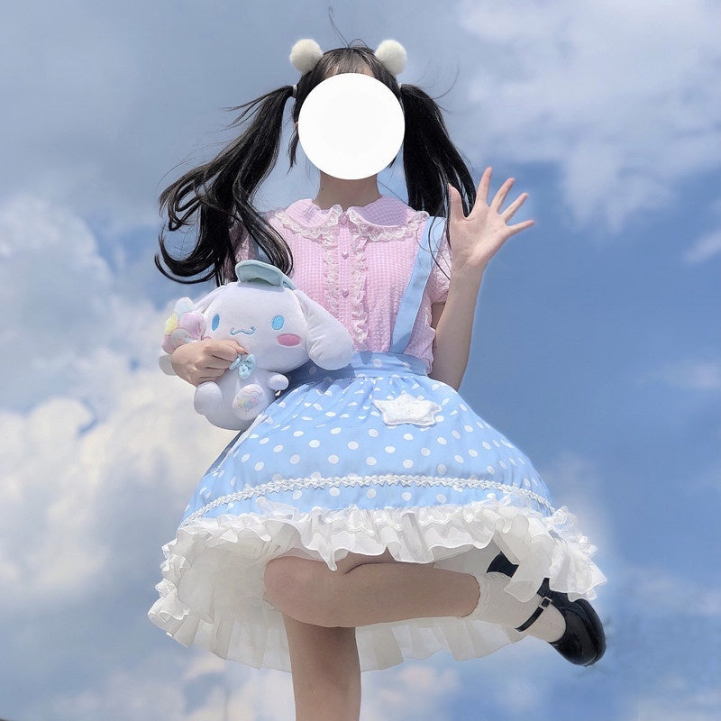 Sugar_Girl_Cute_Japanese_Lolita_Plaid_Student_Women's_Short_Sleeve_Blouses_650479645917_MISSTT