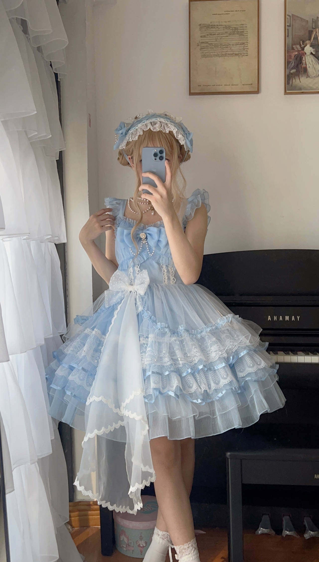 Sugar_Girl_Floral_Bridal_Lolita_High_Waist_Strappy_Women's_Jsk_/_Jumper_Skirts_672547885770_MISSTT