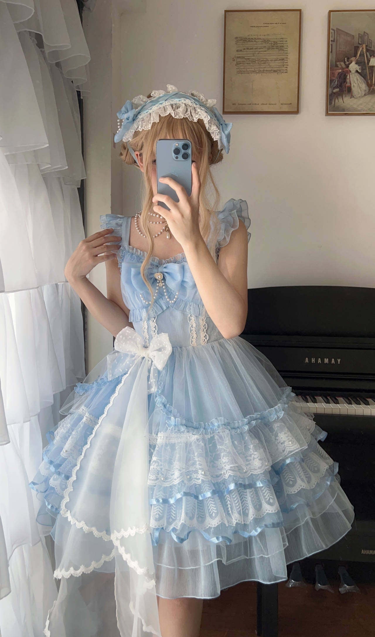 Sugar_Girl_Floral_Bridal_Lolita_High_Waist_Strappy_Women's_Jsk_/_Jumper_Skirts_672547885770_MISSTT