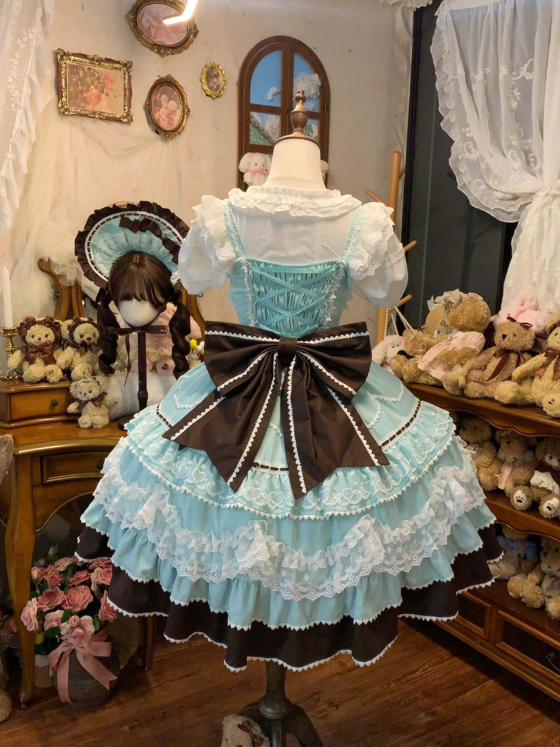 Sugar_Girl_Fondant_Cake_Print_Back_Bow_Strappy_Lolita_Women's_Jsk_/_Jumper_Skirts_971604260276_MISSTT