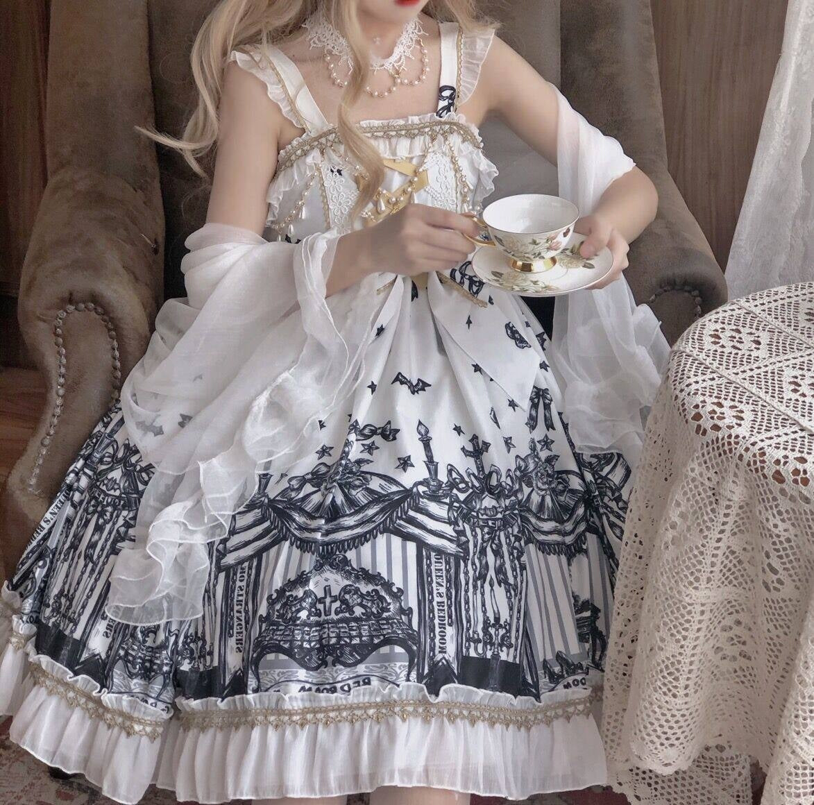 Sugar_Girl_Gothic_Cross_Requiem_Lolita_Strappy_Women's_Jsk_/_Jumper_Skirts_642519214769_MISSTT