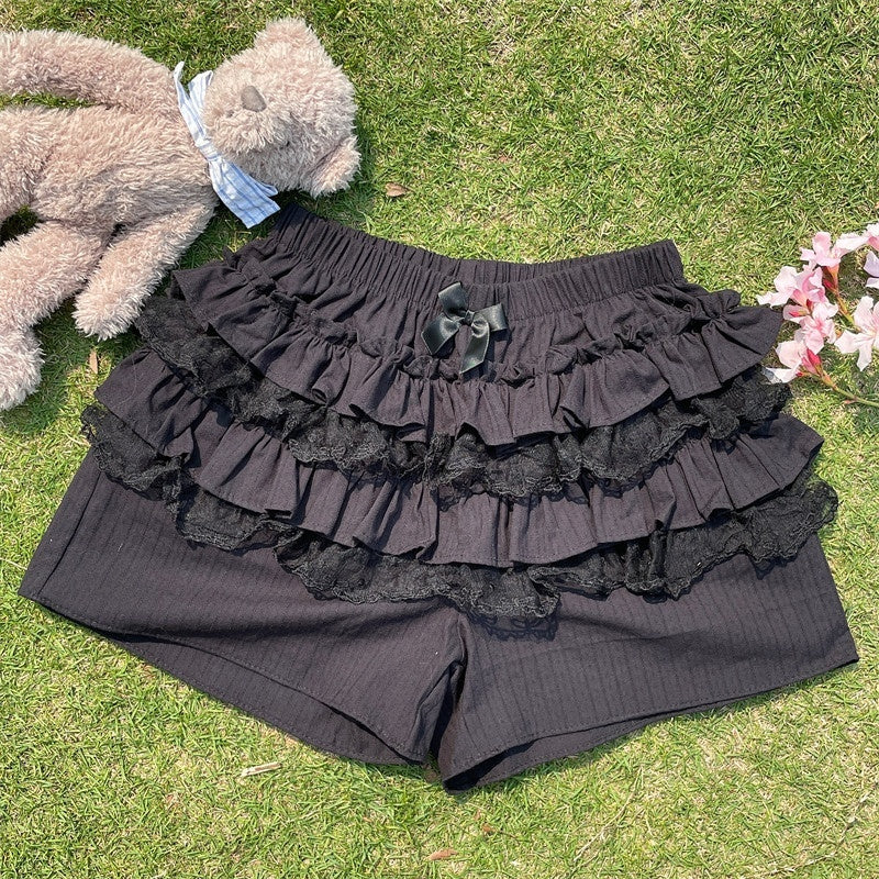 Sugar_Girl_Lace_Trim_High_Waisted_Puff_Cake_A_Line_Women's_Cotton_Short_Skirts_902832722763_MISSTT
