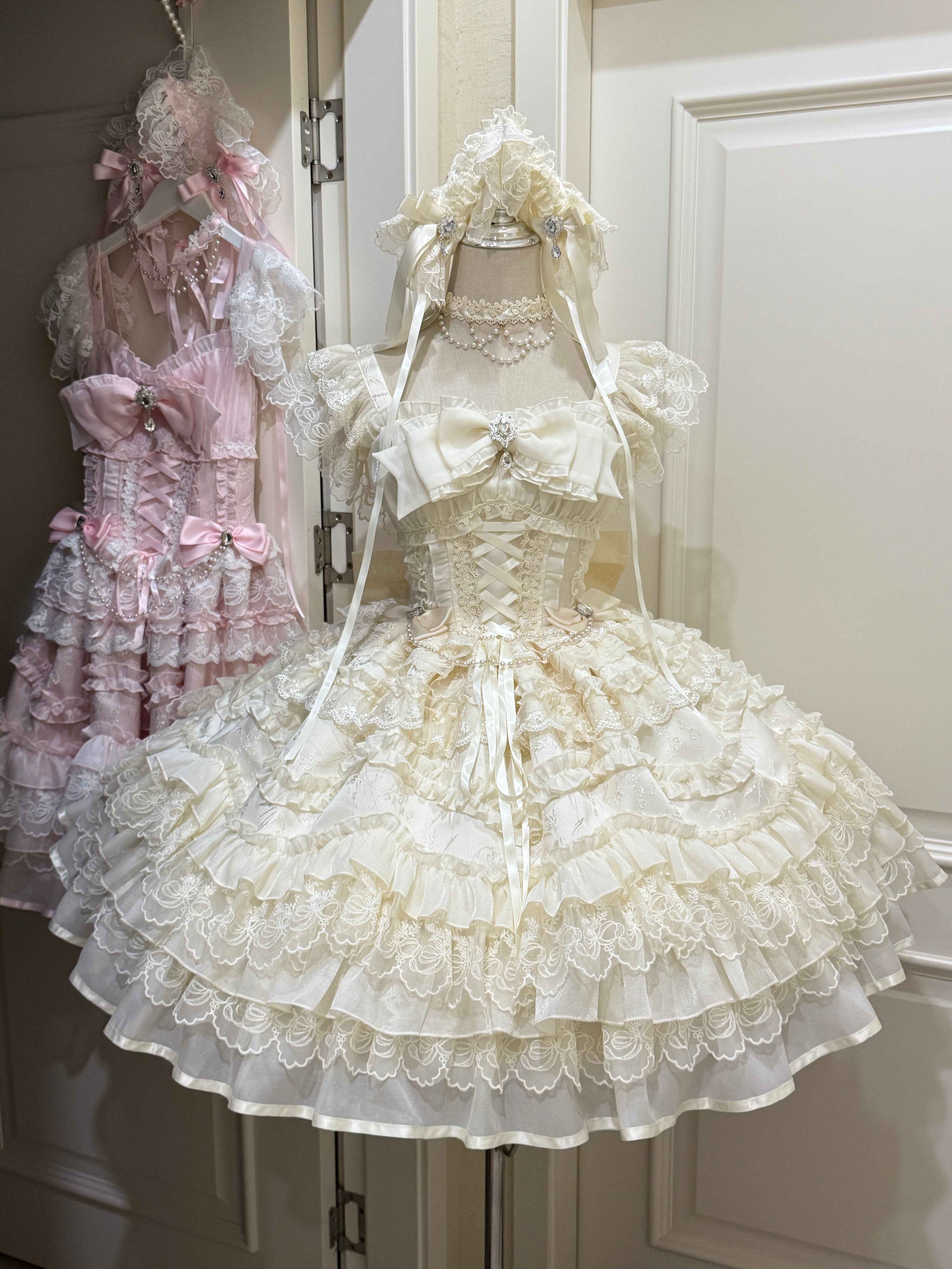 Sugar_Girl_Light_Floral_Overlay_Bow_Back_Spaghetti_Strap_Women's_Tulle_Jsk_/_Jumper_Skirts_982974890780_MISSTT