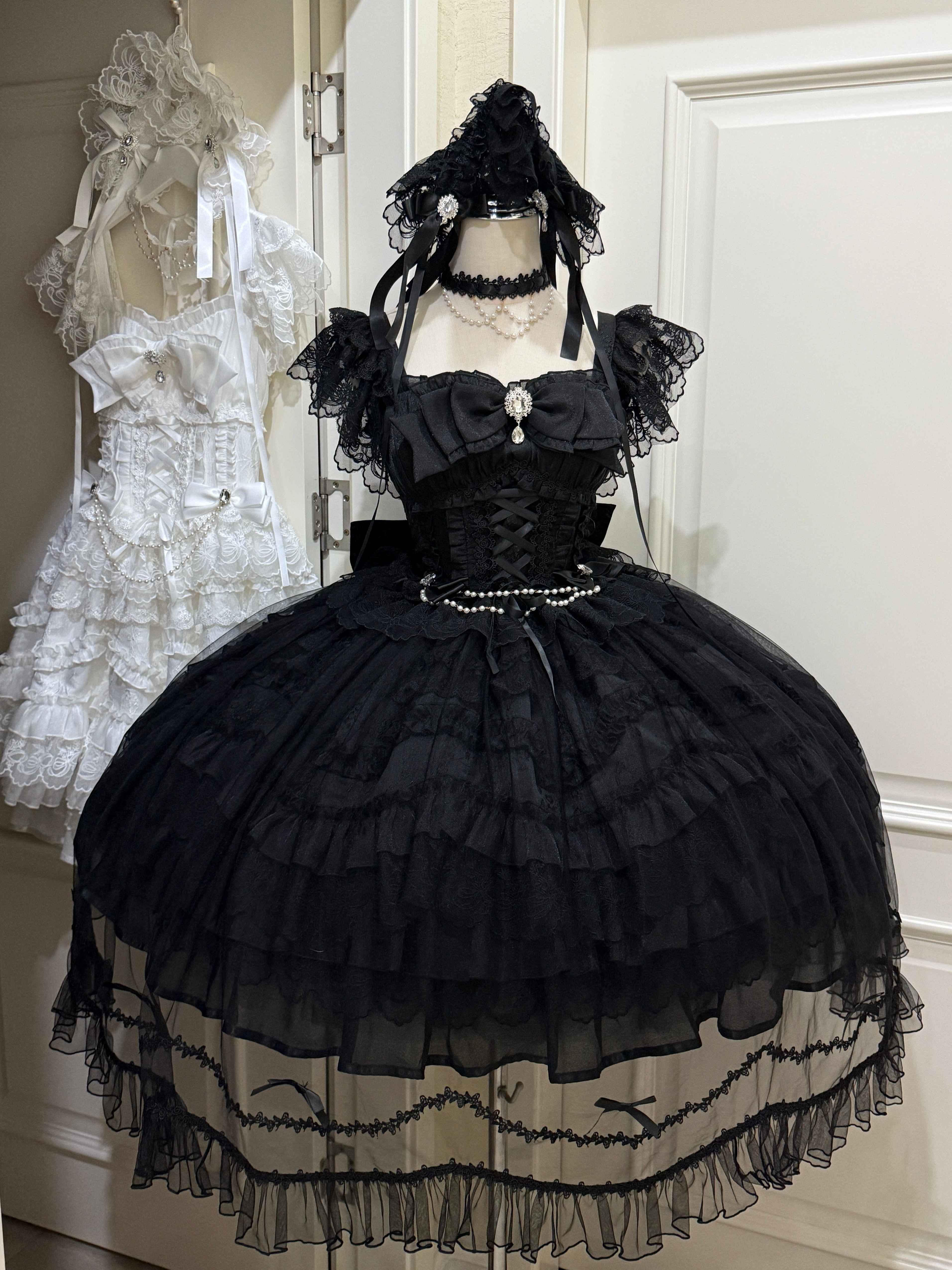 Sugar_Girl_Light_Floral_Overlay_Bow_Back_Spaghetti_Strap_Women's_Tulle_Jsk_/_Jumper_Skirts_982974890780_MISSTT