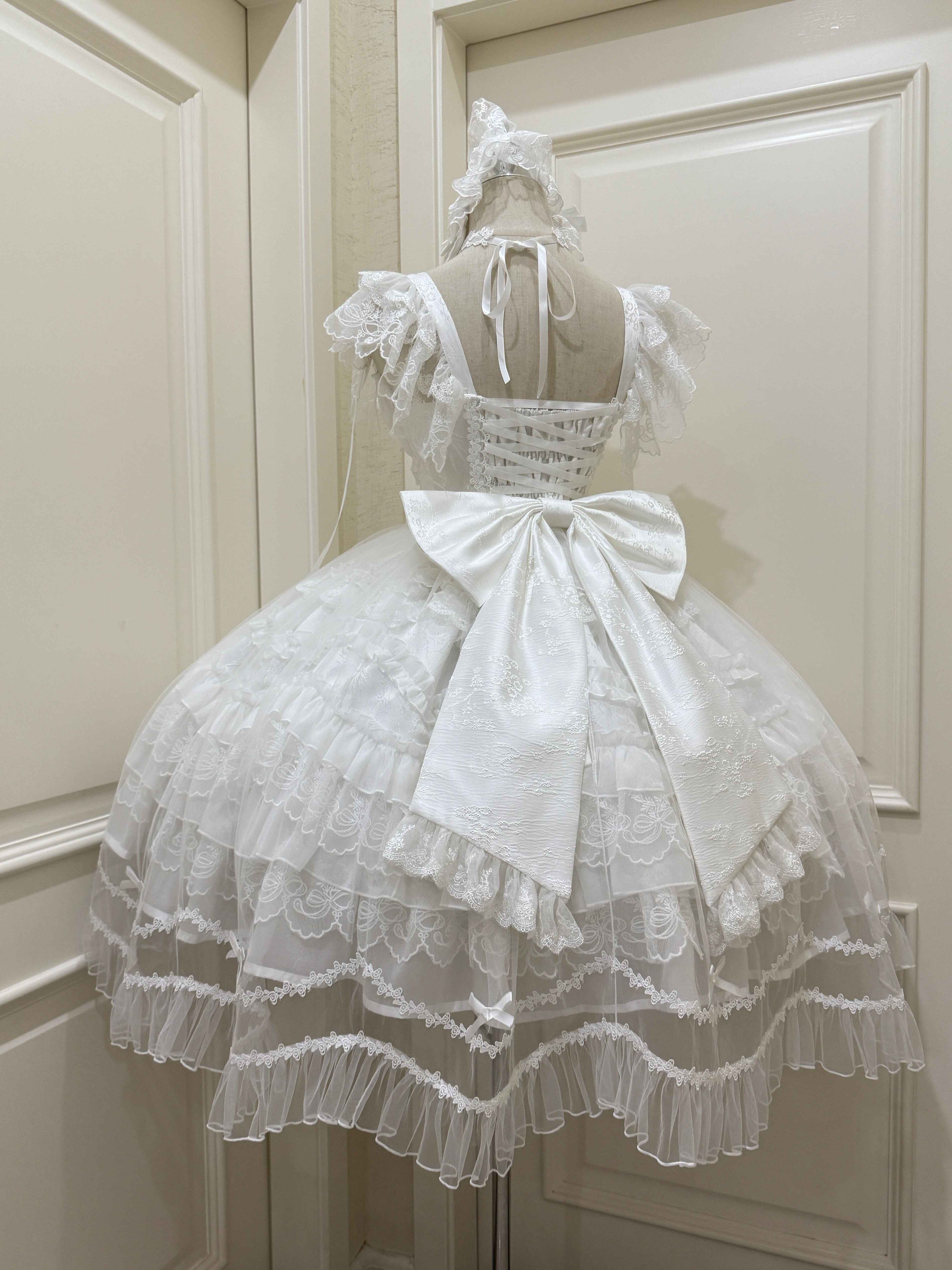Sugar_Girl_Light_Floral_Overlay_Bow_Back_Spaghetti_Strap_Women's_Tulle_Jsk_/_Jumper_Skirts_982974890780_MISSTT