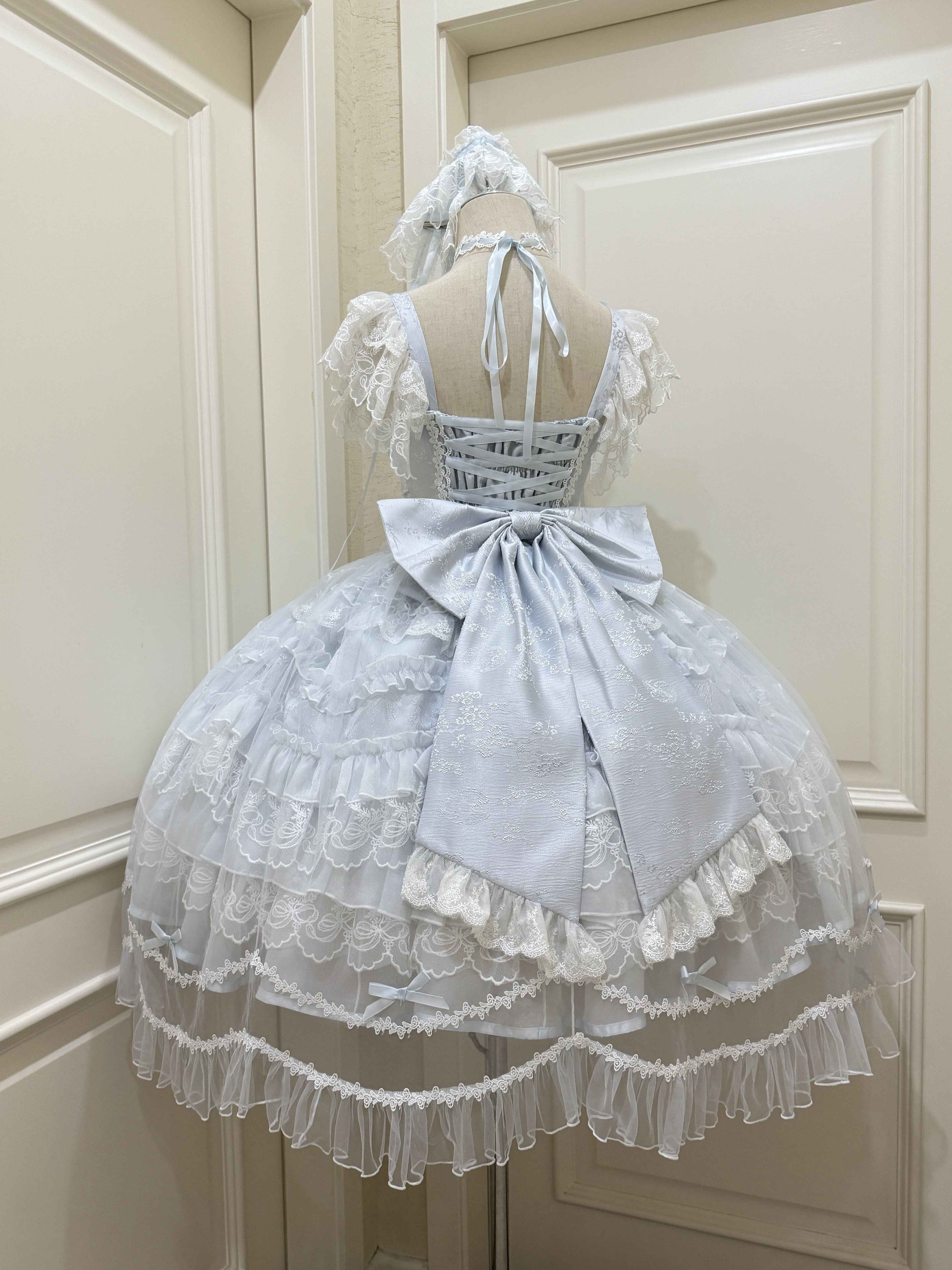 Sugar_Girl_Light_Floral_Overlay_Bow_Back_Spaghetti_Strap_Women's_Tulle_Jsk_/_Jumper_Skirts_982974890780_MISSTT