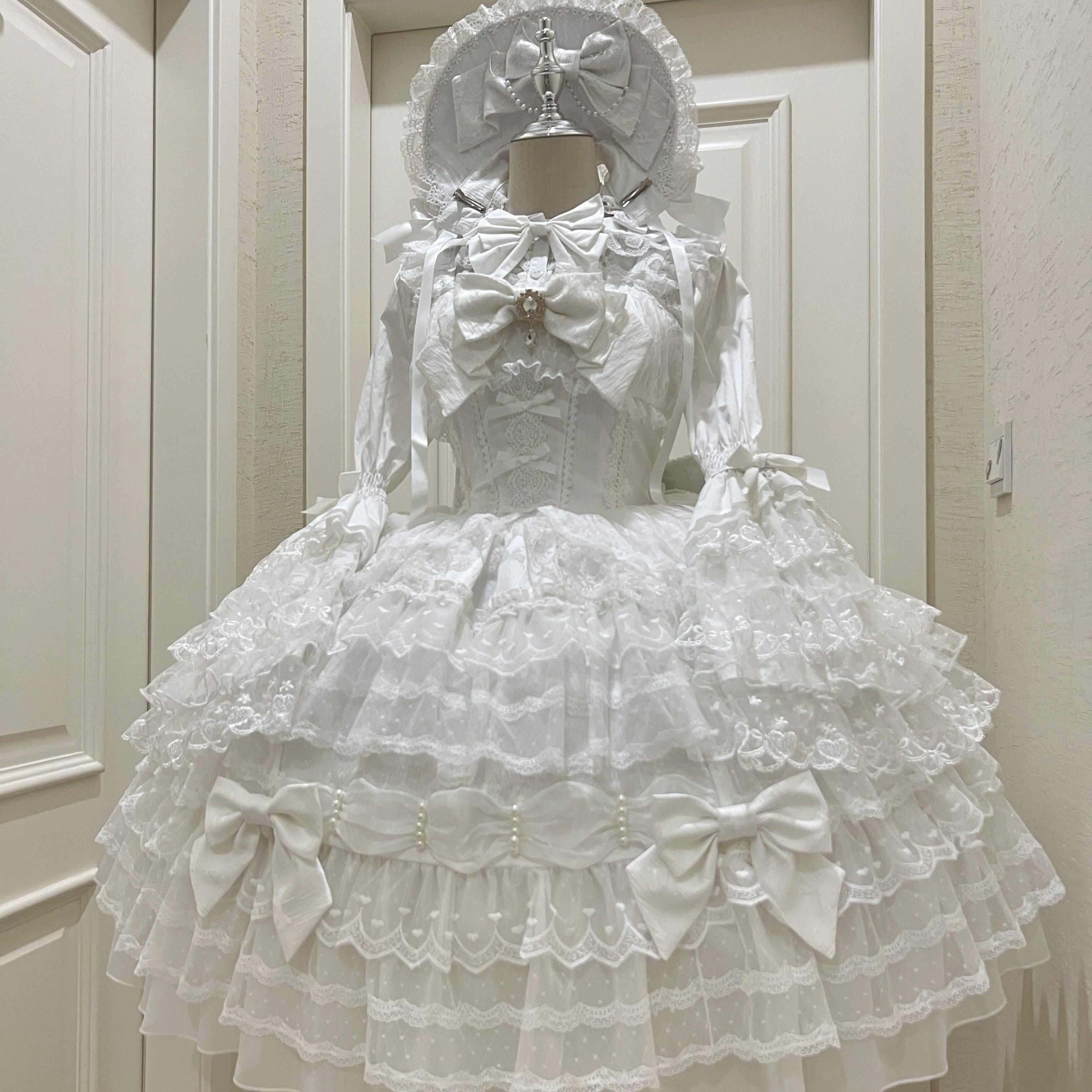 Sugar_Girl_Lolita_Doll_A_Line_Straight_Neck_Back_Bow_Women's_Jsk_/_Jumper_Skirts_851765323861_MISSTT
