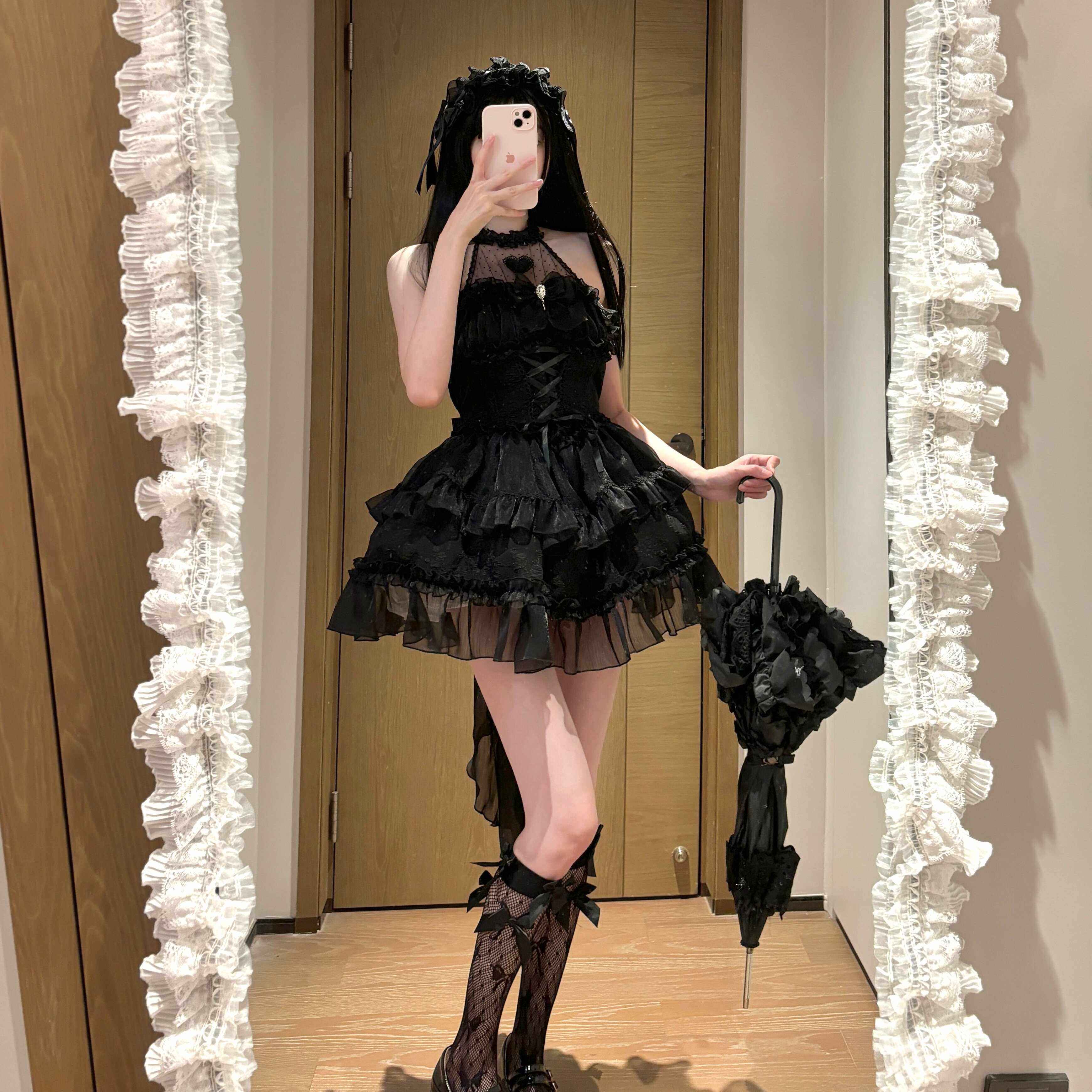 Sugar_Girl_Lolita_Halter_Neck_A_Line_Slim_Fit_Ballet_Women's_Op_/_One_Piece_Dresses_827259204061_MISSTT