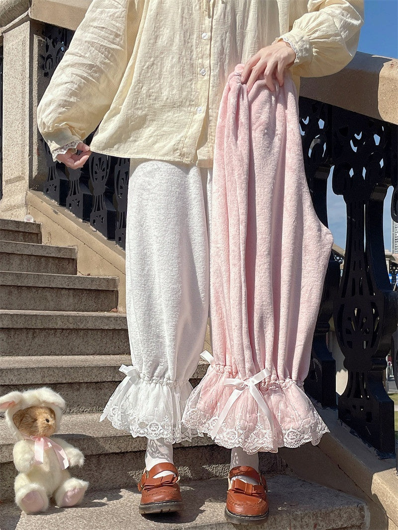 Sugar_Girl_Lolita_Lace_Trim_Hanfu_Pumpkin_Lantern_Women's_Fleece_Lined_Long_Bloomers_1003646161900_MISSTT