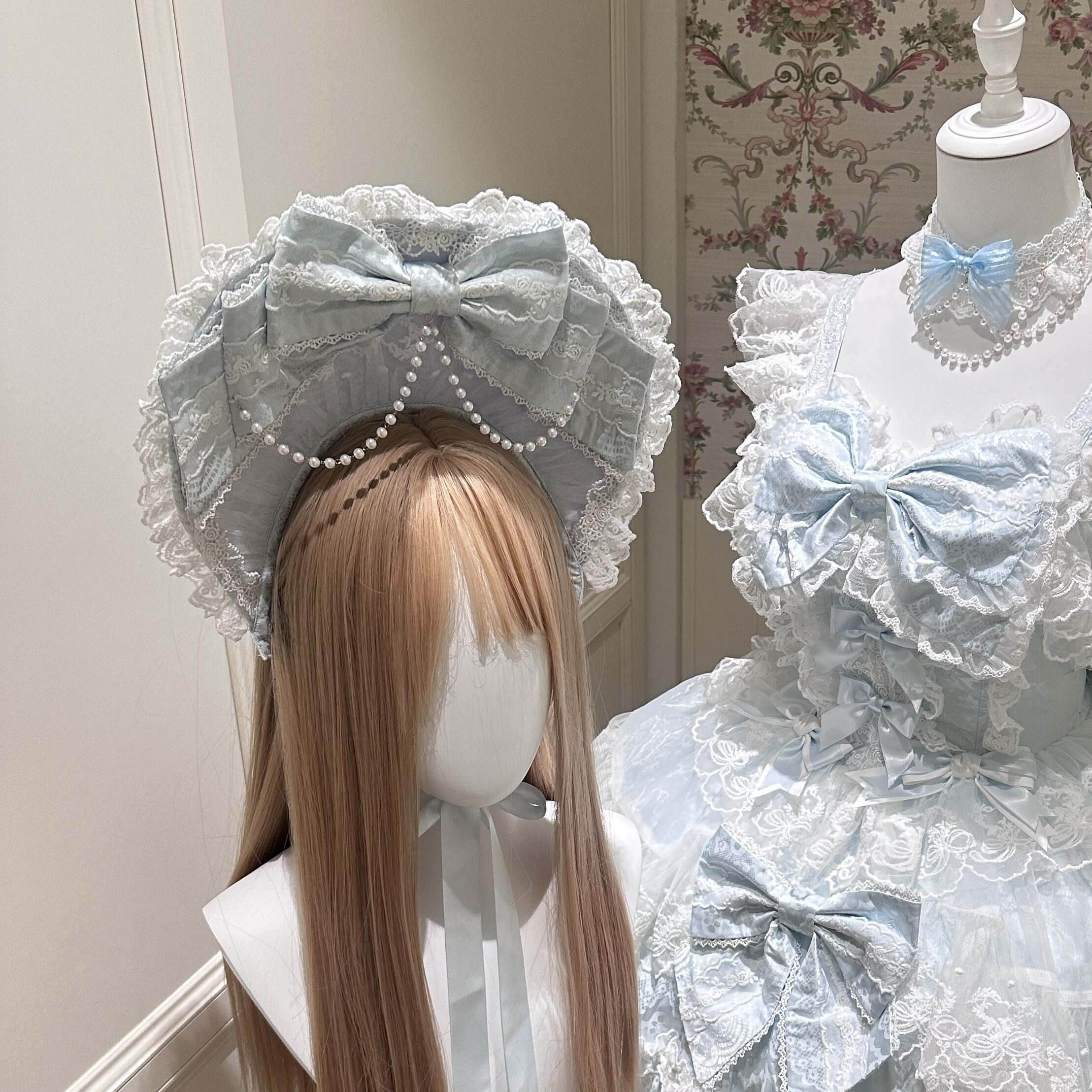 Sugar_Girl_Pink_Blue_Pastel_Floral_Back_Bow_Bnt_Hat_Necklace_Women's_Accessories_1025093885601_MISSTT