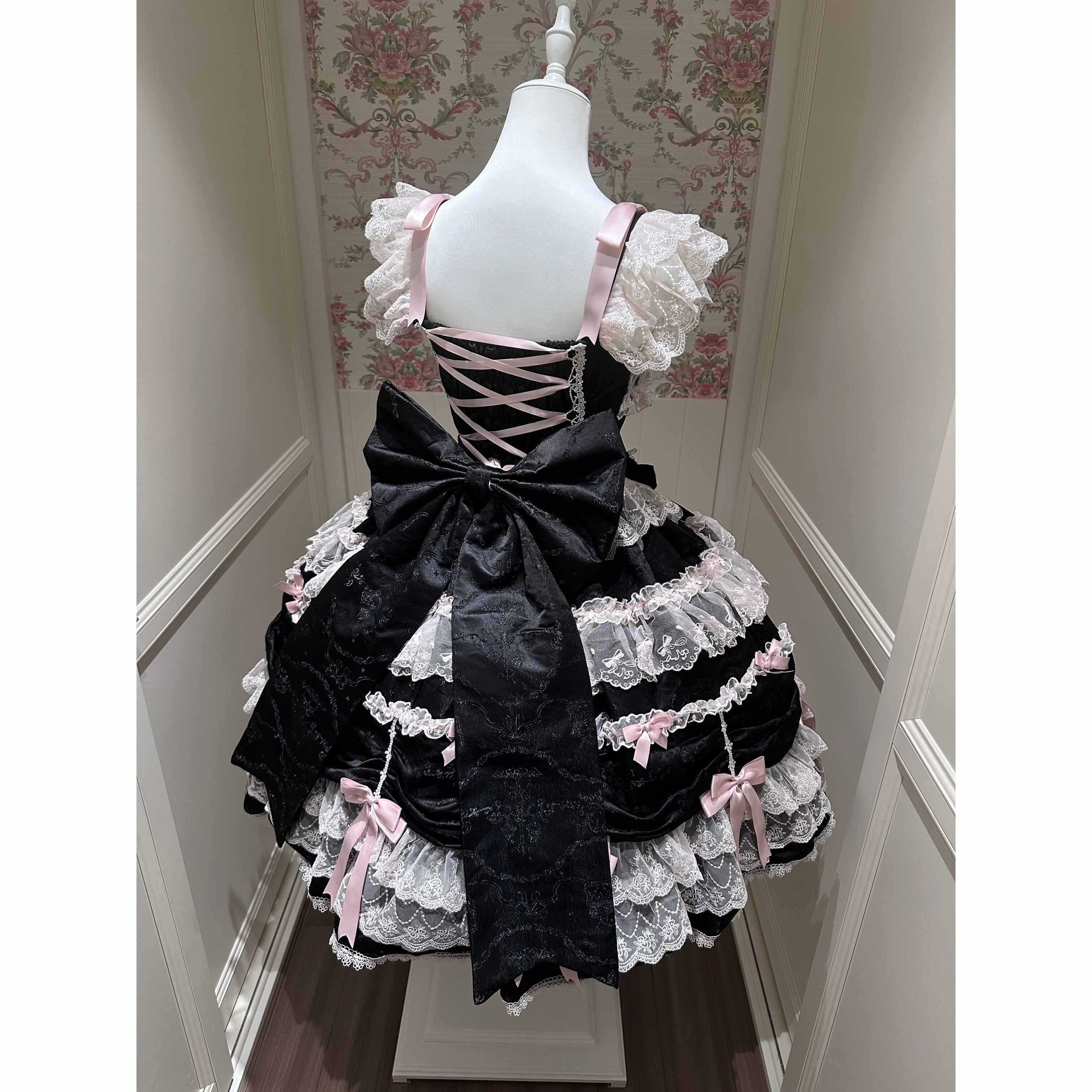 Sugar_Girl_Silk_Lolita_Doll_Puff_Bardot_Back_Bow_Women's_Satin_Jsk_/_Jumper_Skirts_1045488847141_MISSTT