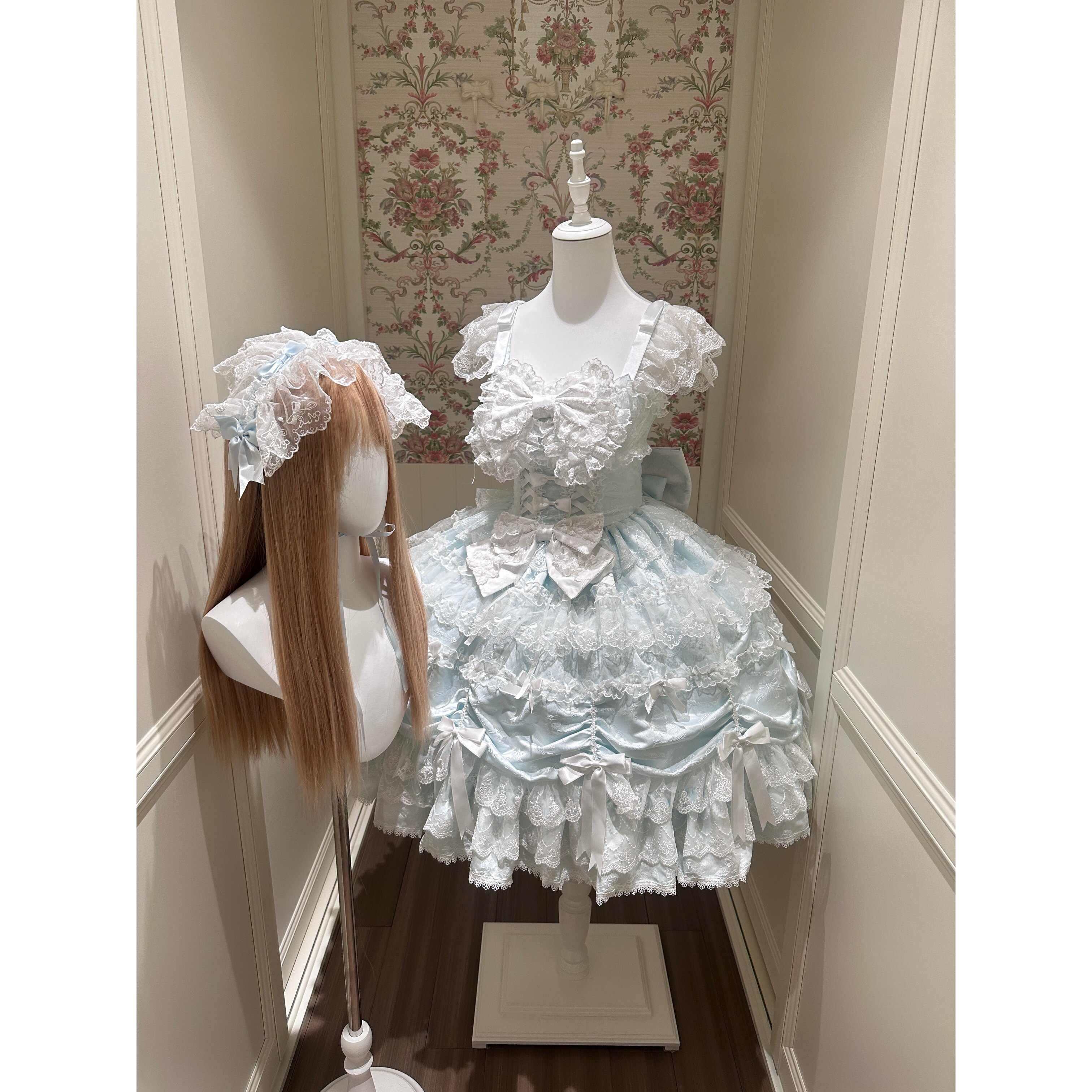 Sugar_Girl_Silk_Lolita_Doll_Puff_Bardot_Back_Bow_Women's_Satin_Jsk_/_Jumper_Skirts_1045488847141_MISSTT