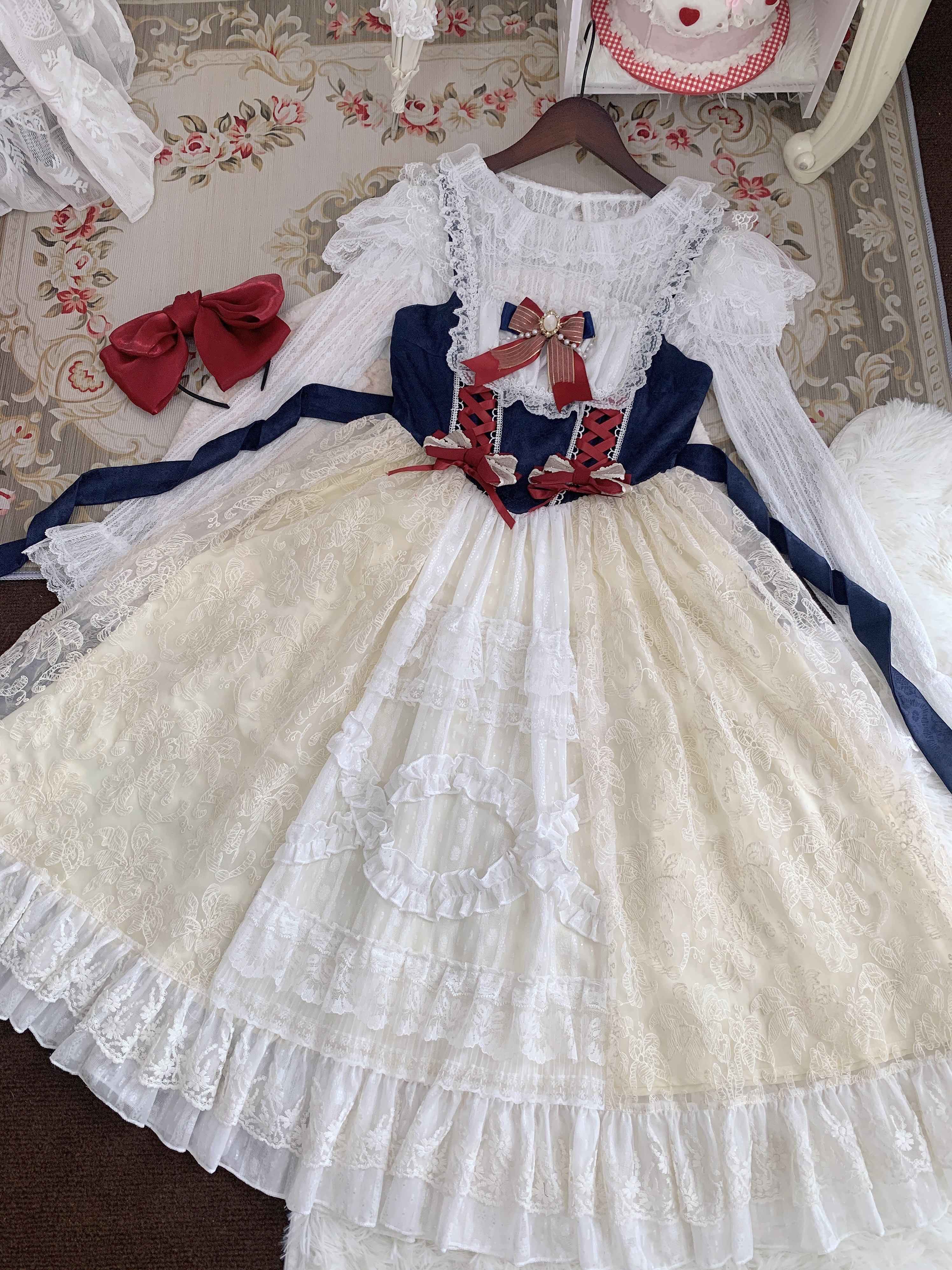 Sugar_Girl_Snow_White_Sweet_Lolita_Spaghetti_Strap_Women's_Polyester_Jsk_/_Jumper_Skirts_750773035187_MISSTT
