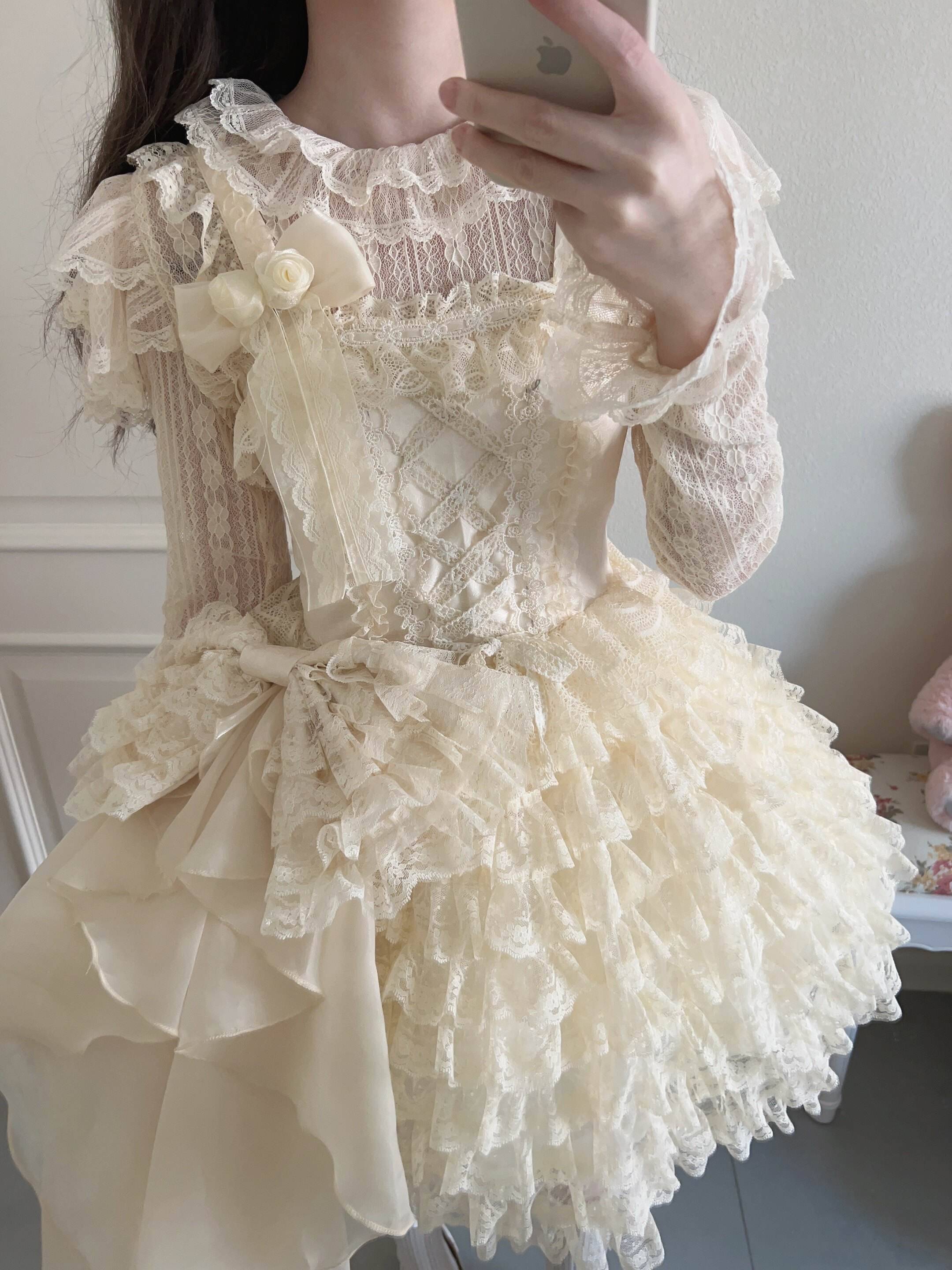 Sugar_Girl_Tiered_Lace_Spliced_High_Waist_Women's_Polyester_Jsk_/_Jumper_Skirts_743035205385_MISSTT