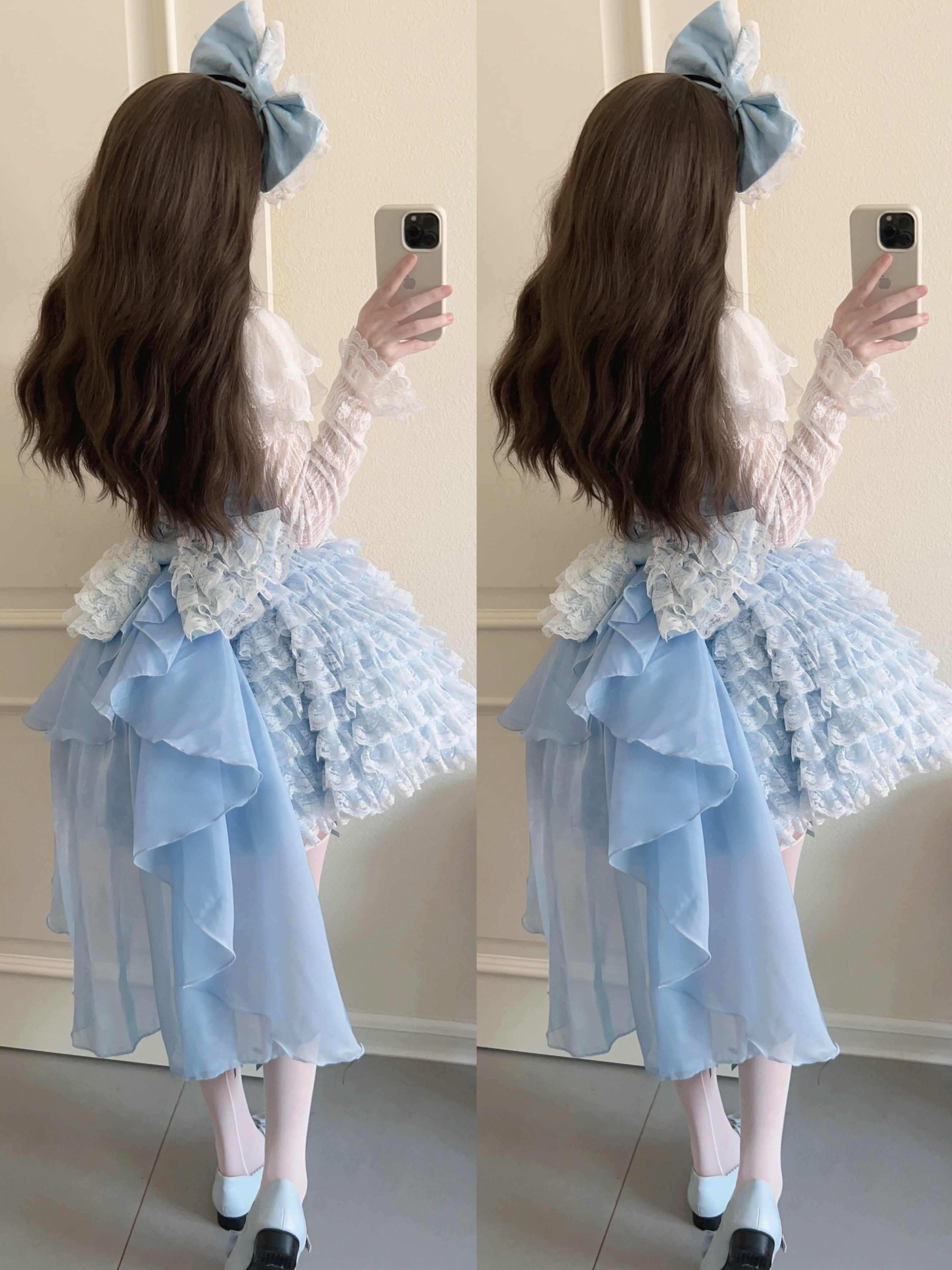 Sugar_Girl_Tiered_Lace_Spliced_High_Waist_Women's_Polyester_Jsk_/_Jumper_Skirts_743035205385_MISSTT