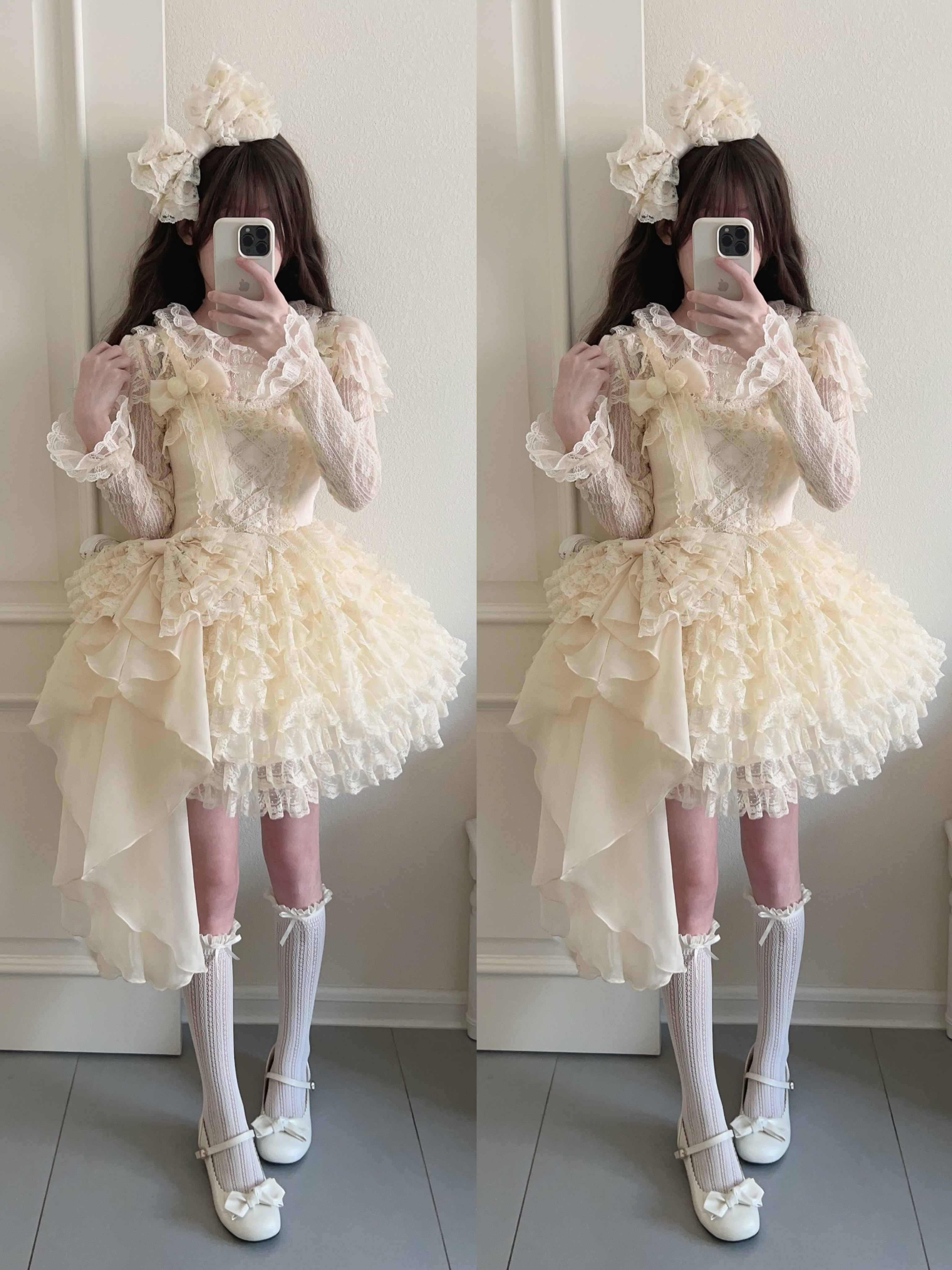 Sugar_Girl_Tiered_Lace_Spliced_High_Waist_Women's_Polyester_Jsk_/_Jumper_Skirts_743035205385_MISSTT