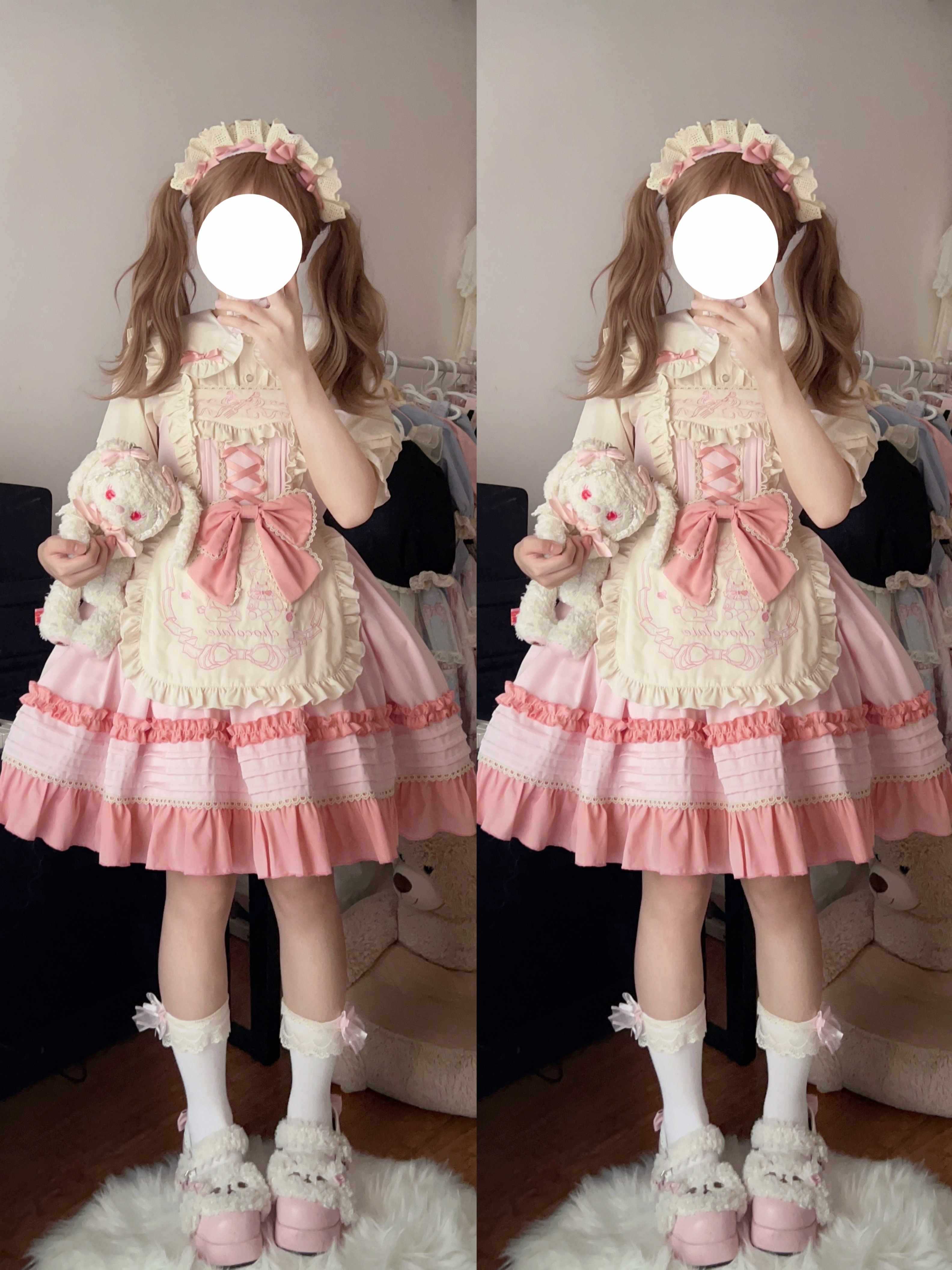 Sugar_Girl_Tiered_Lolita_Apron_Bow_Bear_Brooch_Women's_Chiffon_Jsk_/_Jumper_Skirts_730076422124_MISSTT