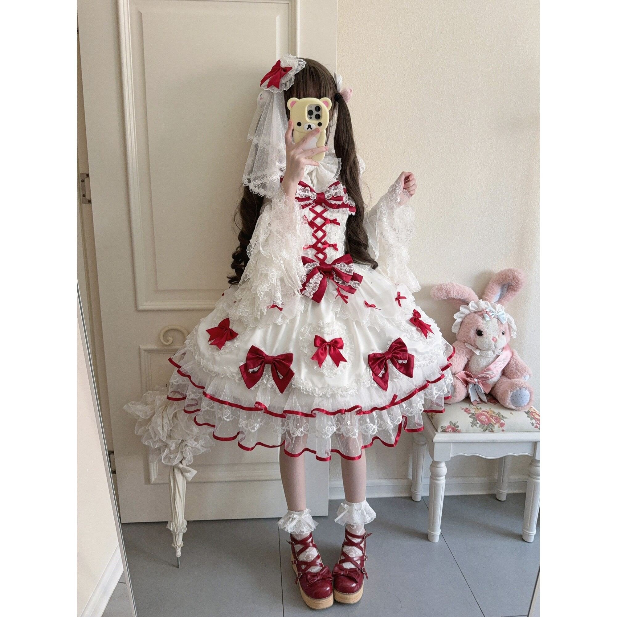 Sugar_Girl_Velvet_Doll_Lolita_Spaghetti_Strap_Back_Bow_Women's_Jsk_/_Jumper_Skirts_985874514171_MISSTT
