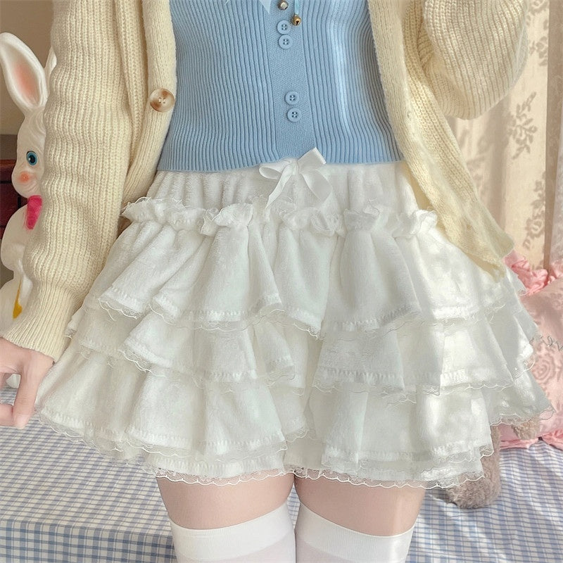 Sugar_Girl_White_Fleece_Lined_Lolita_Puff_Lantern_Jk_Women's_Flannel_Short_Bloomers_752358043747_MISSTT