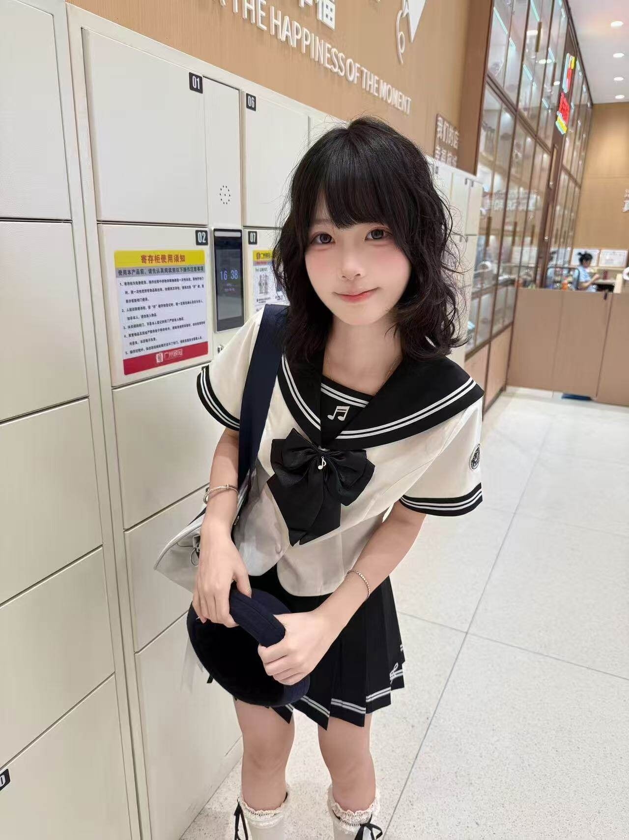Sweet_Kawaii_JK_Black_And_White_Sailor_Waist_Slimming_Women's_Short_Skirt_Skirt_Sets_979864216990_MISSTT